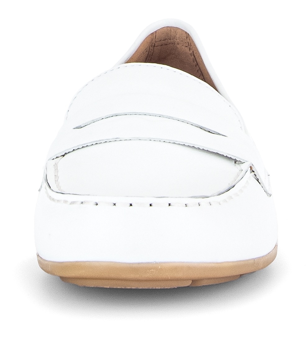 Gabor Mokassin, Halbschuh, Businessschuh, Schlupfeschuh mit Zierriegel