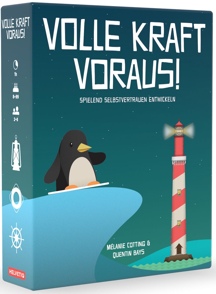 Spiel »Volle Kraft voraus!«, Made in Europe