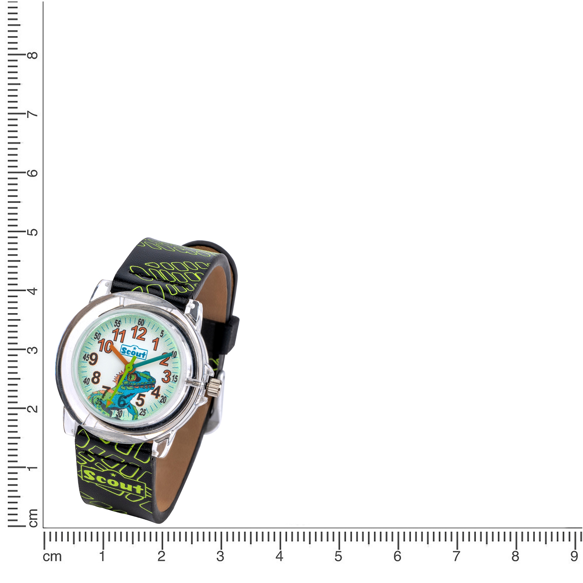 Scout Quarzuhr »Crystal« Armbanduhr, Kinderuhr, Lernuhr, Geschenkidee, Schulanfang, Jungen,Dino