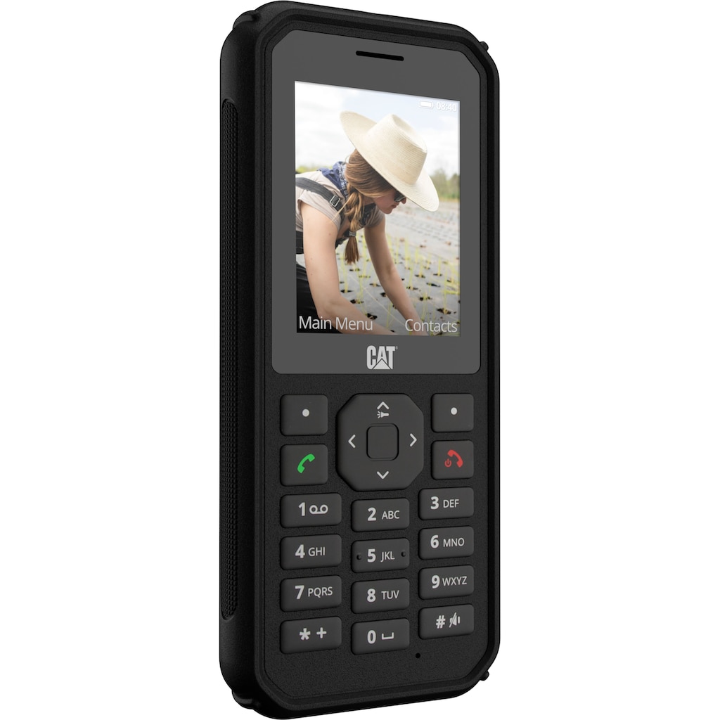 CAT Handy »CAT B40, Dual-Sim«, black, 6,1 cm/2,4 Zoll, 2 MP Kamera