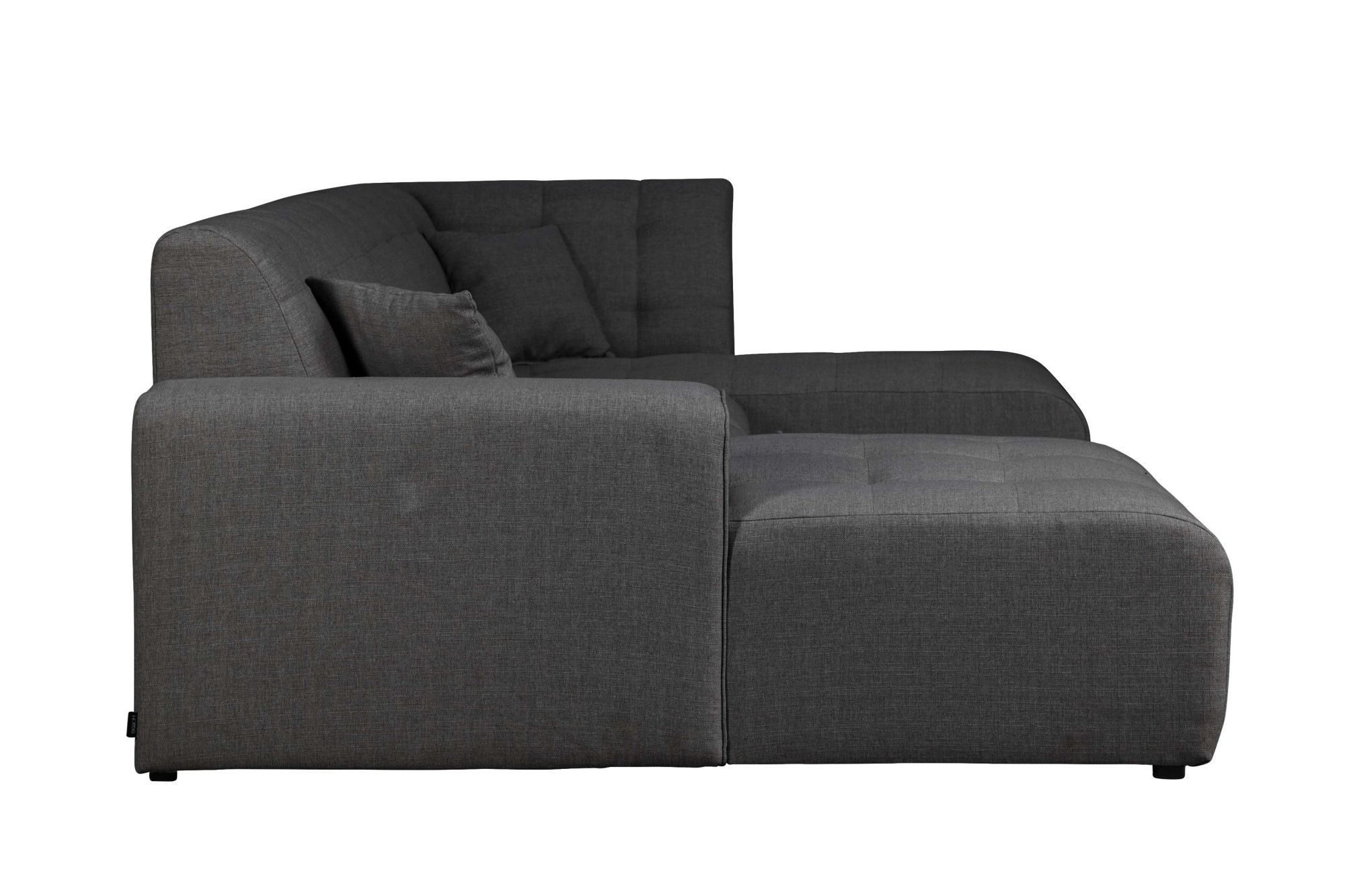 Home affaire Wohnlandschaft »Nosia U-Form«, incl. 2 Zierkissen, mit feiner Steppung