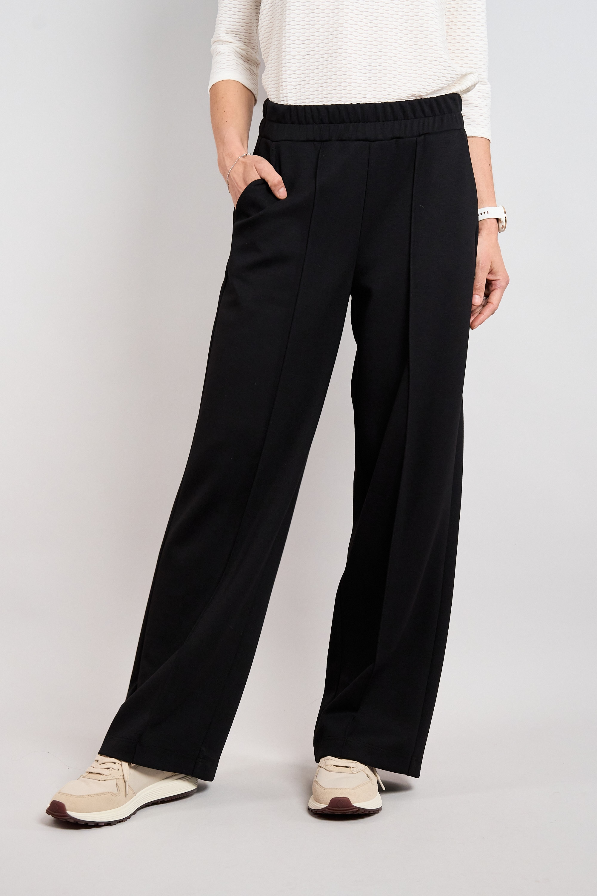 Seidel Moden Stoffhose  mit elatstischem Bund - MADE IN GERMANY