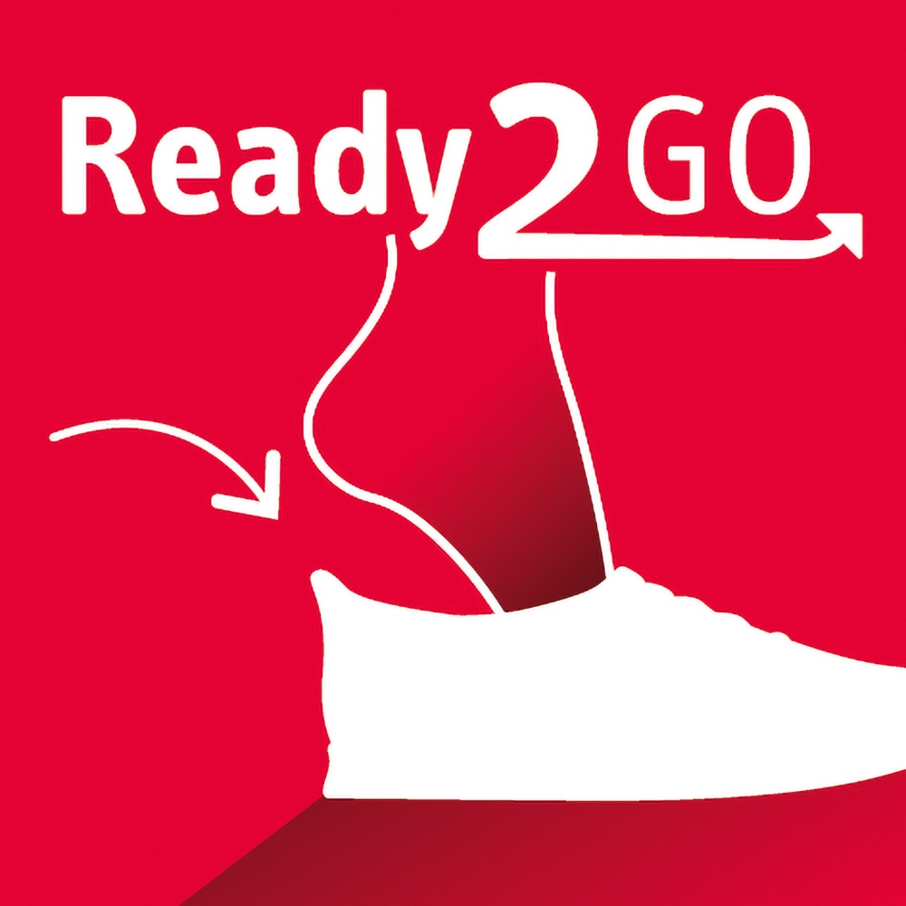 Rieker Slipper »Ready2GO«  Schlupfschuh, Freizeitslipper, Halbschuh mit gepolsterter Ferse