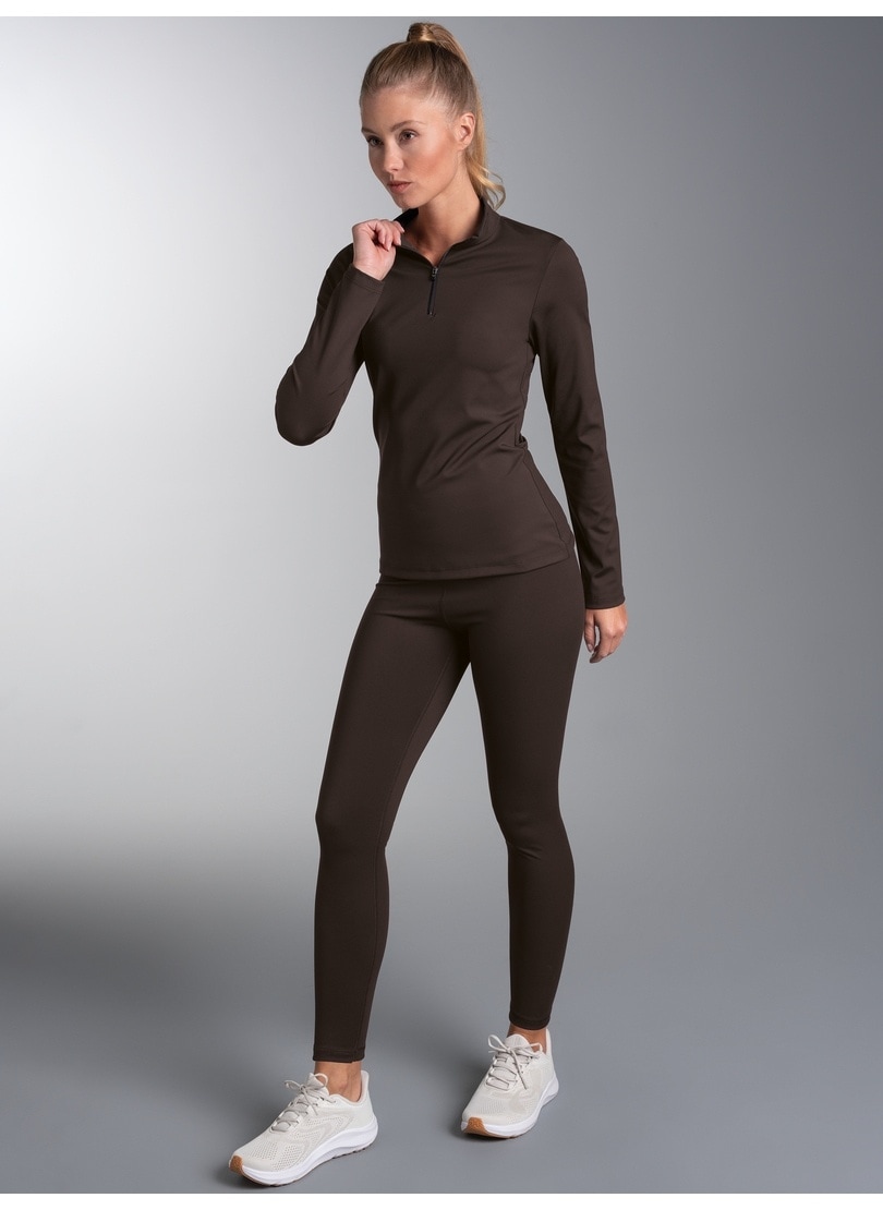 Trigema »TRIGEMA Sport Set aus Longsleeve und Leggings« 1