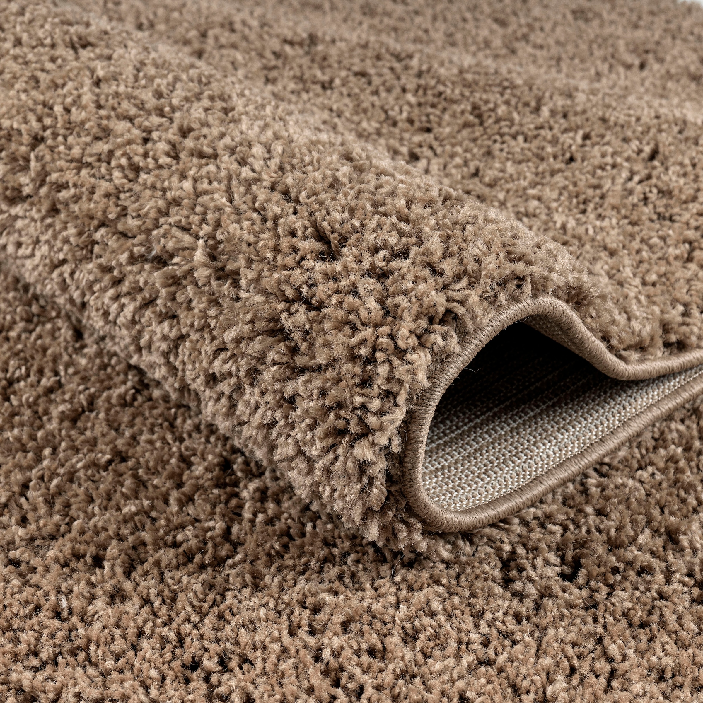 Bruno Banani Hochflor-Teppich »Shaggy Soft« rechteckig 30 mm Höhe gewebt, Uni Farben, besonders weich und kuschelig, Kundenliebling