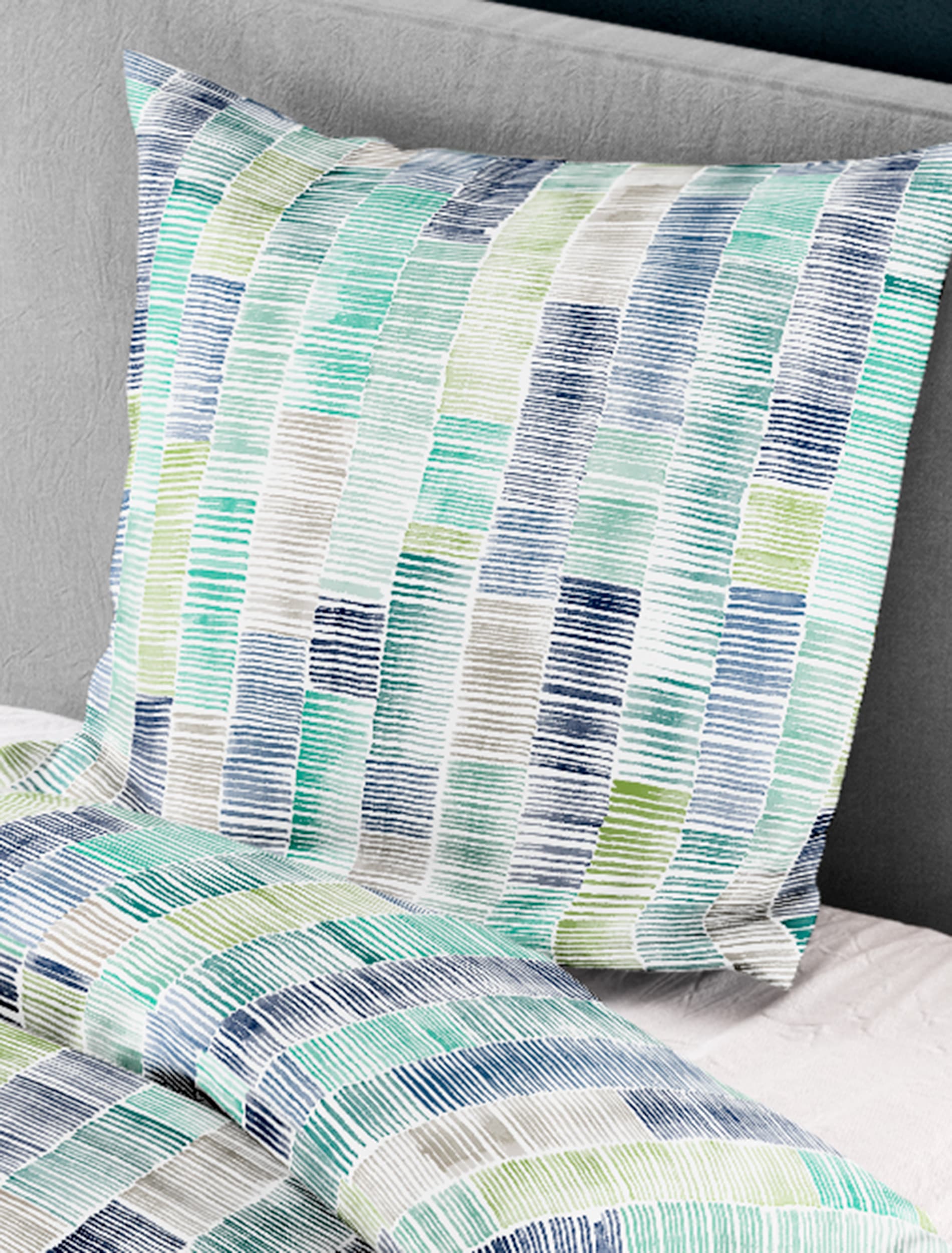 BIERBAUM Bettwäsche »3528« 2 Stk. Mako-Satin, 100 % Baumwolle, pflegeleicht