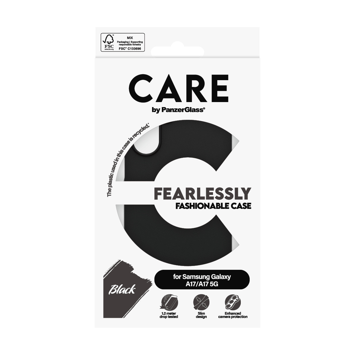 CARE by PanzerGlass Handyhülle »Fearlessly Fashionable Case für Samsung Galaxy A17/A17 5G« Samsung Galaxy A17 | Samsung Galaxy A17 5G Backcover, Schutzhülle, Handyschutzhülle, Case, Schutzcase, stoßfest