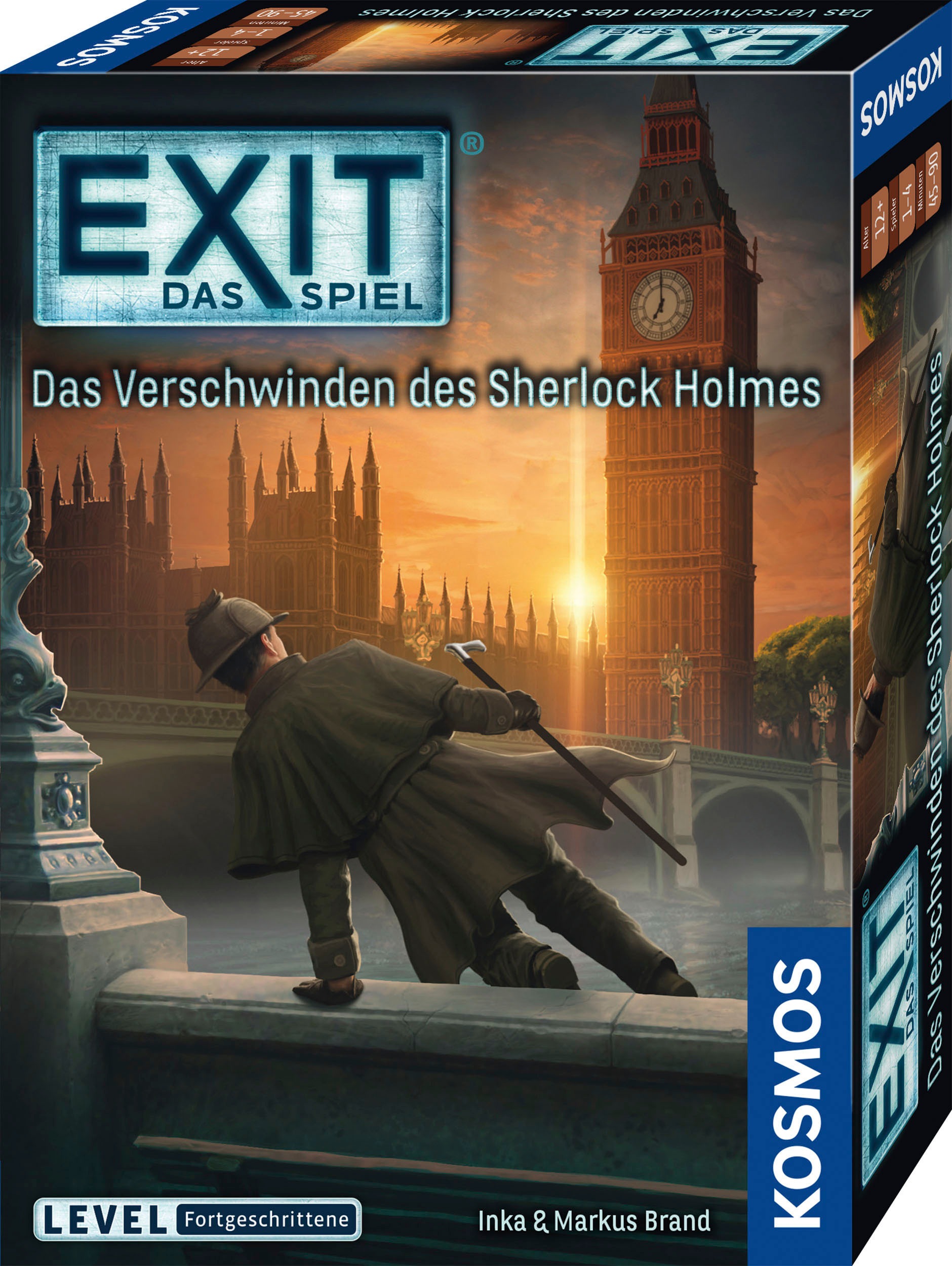Kosmos Spiel »EXIT, Das Spiel: Das Verschwinden des Sherlock Holmes (F)«, Made in Germany