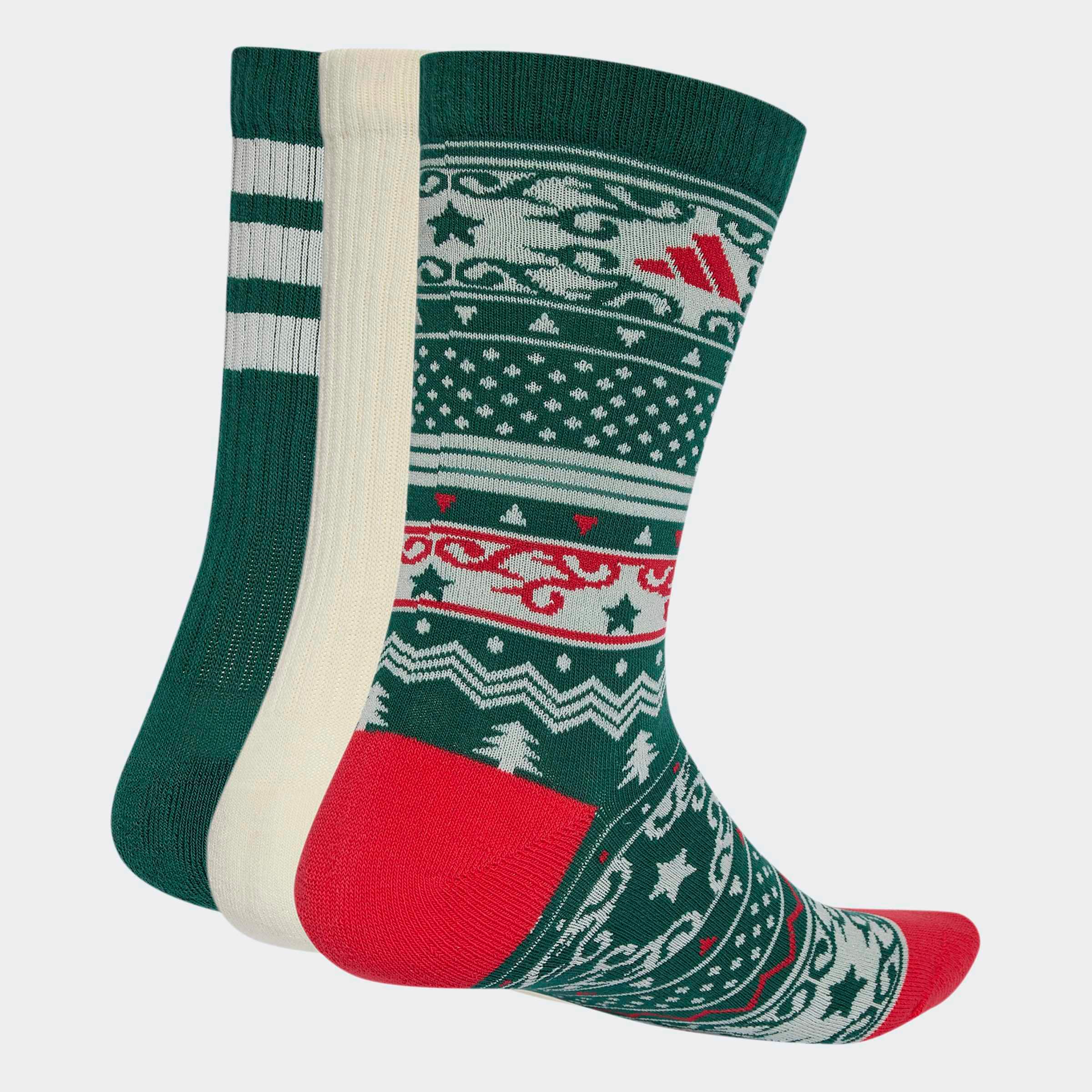 adidas Performance Funktionssocken »ADIDAS CHRISTMAS GRAPHIC CREW 3ER-PACK« 3 Paar tlg.