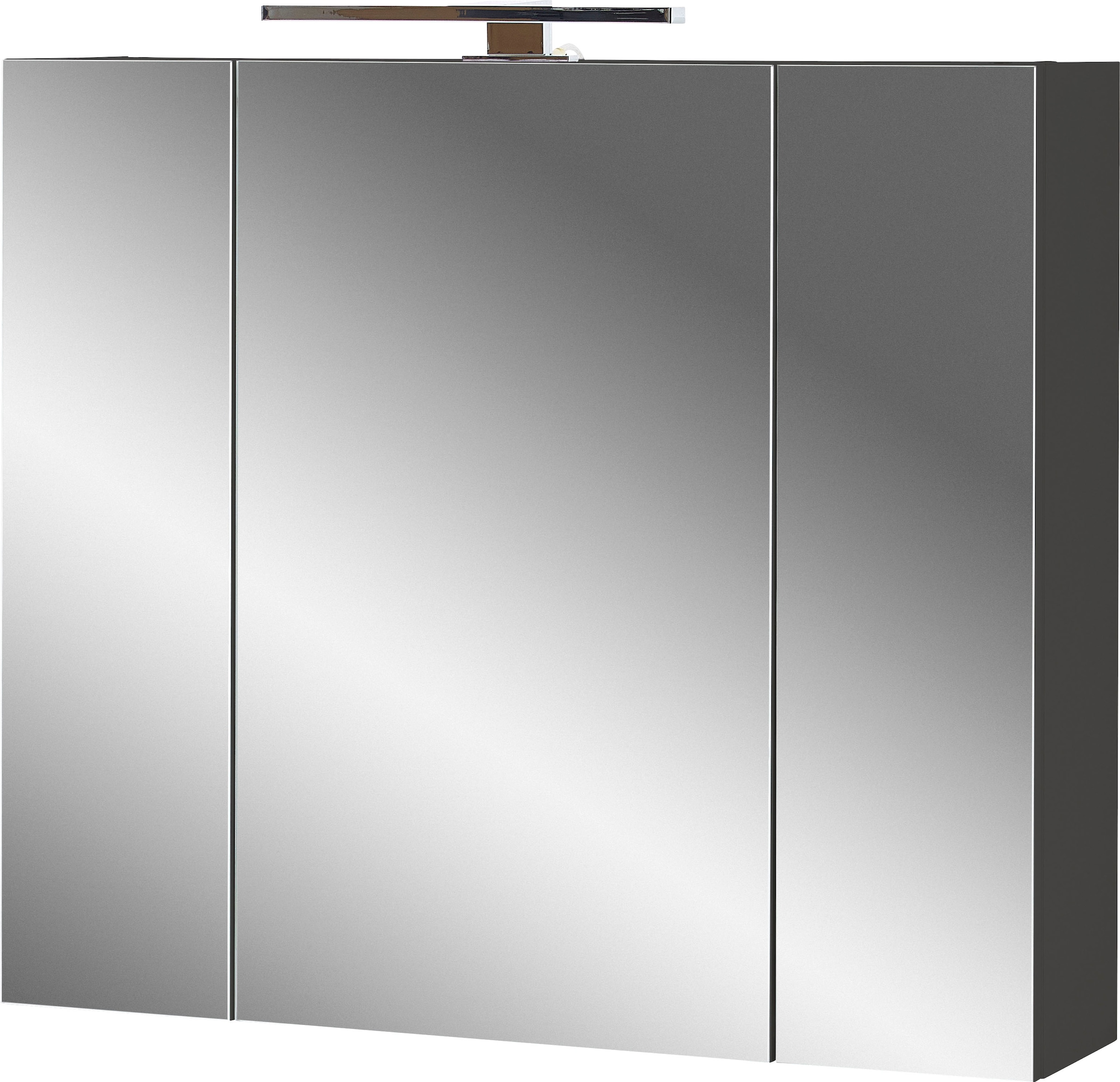 GERMANIA Badmöbel-Set »Oakland«, (3 St.), inkl. WT-Unterschrank, Spiegelschrank und Schrank