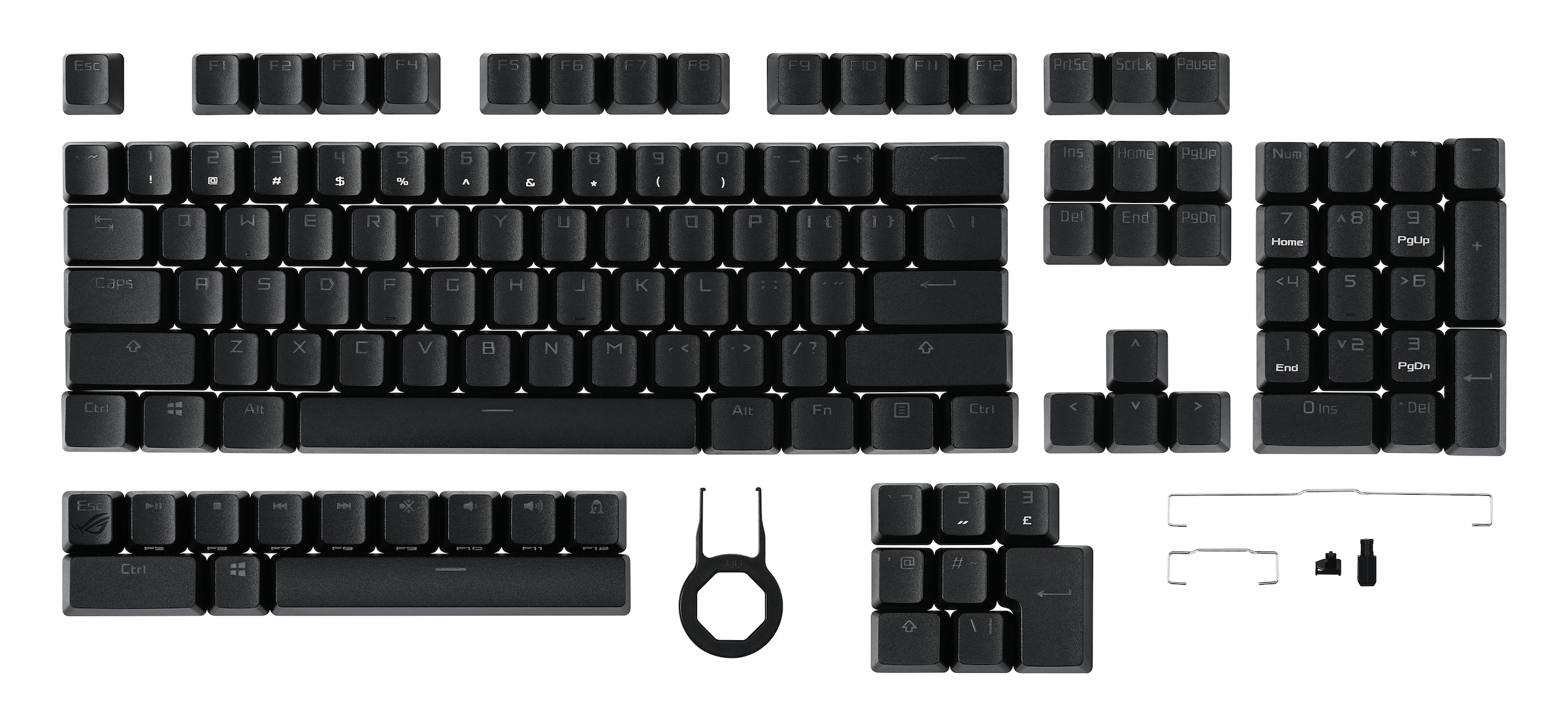 Asus Tastatur-Tastenkappen »ROG PBT Keycap Set«