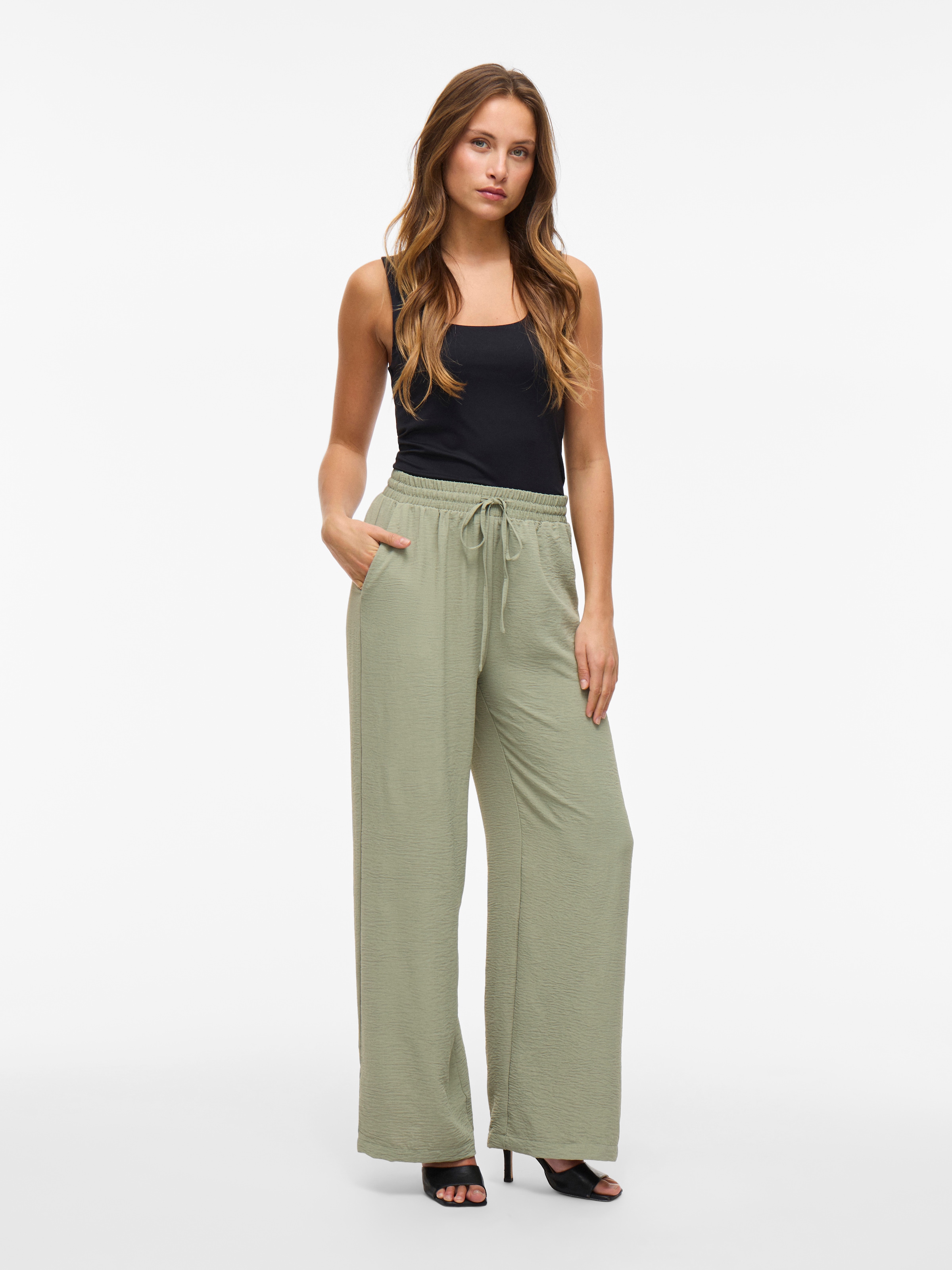 Vila Schlupfhose »VIJOSA HW WIDE PANTS - NOOS«