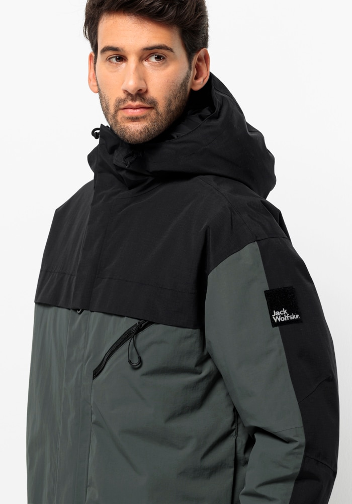 Jack Wolfskin Funktionsparka »HEUMARKT 2L PARKA«, mit Kapuze