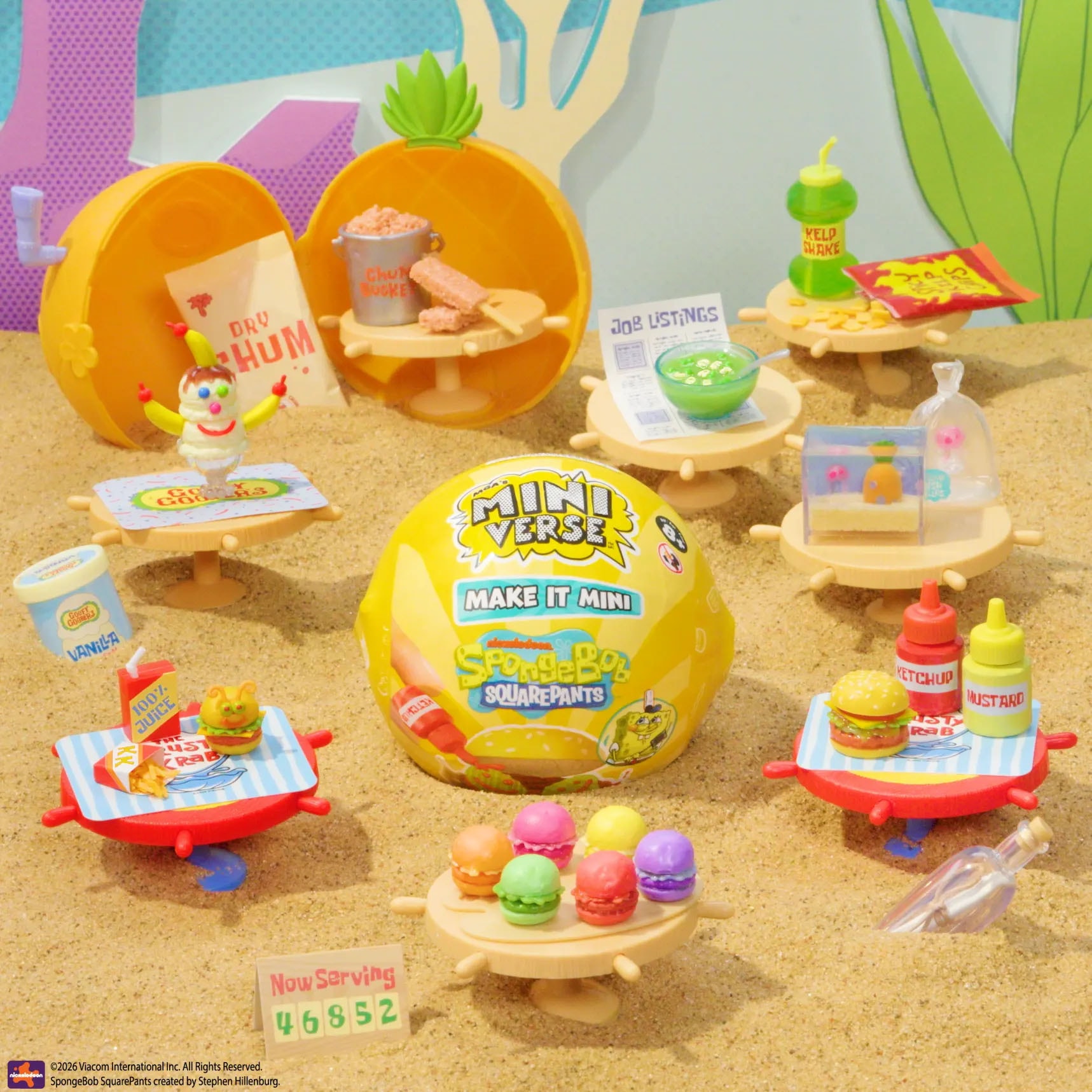 MGA ENTERTAINMENT Kreativset »MGA's Miniverse - Make It Mini Spongebob«