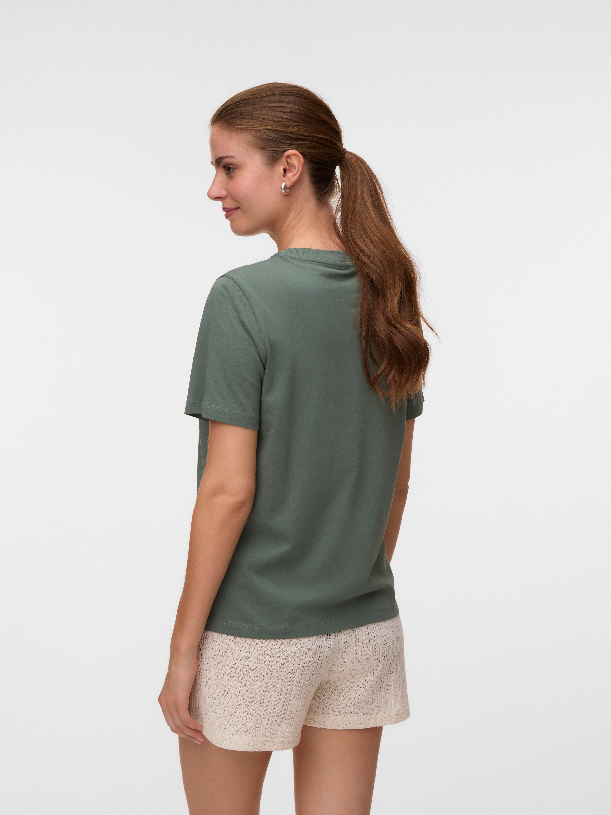 Vero Moda Kurzarmshirt »VMSIGRID PAULINA SS TOP BOX JRS« Baumwolle, regular fit