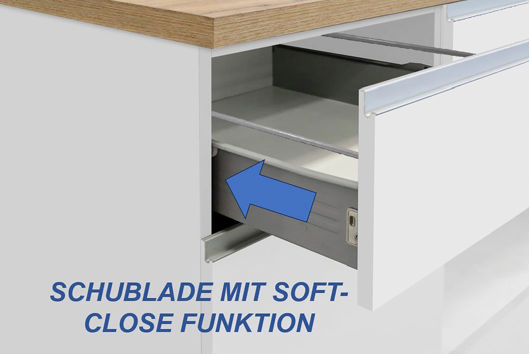 KOCHSTATION Kücheninsel »Sole,Kochinsel,Küchenarbeitsblock,Inselküche,Arbeitsinsel«, Breite 200 cm mit 4 Türen,4 Schubkästen, Aluminiumgriff