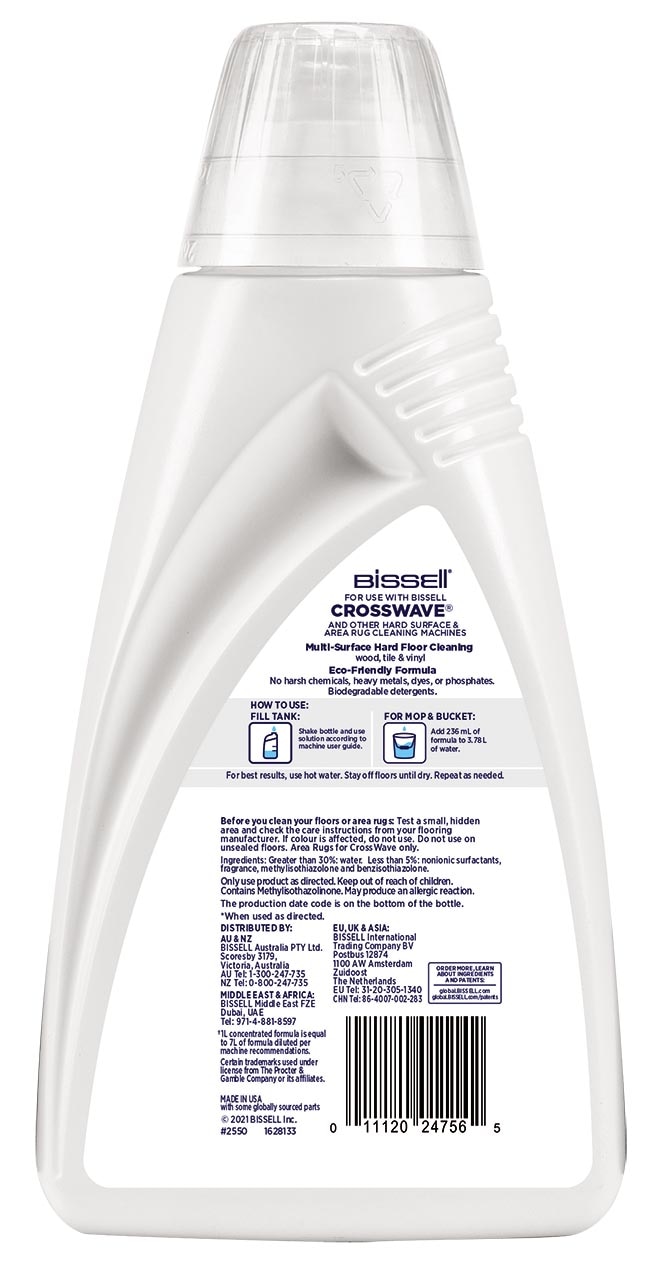 Bissell Fussbodenreiniger »Multi Surface PET 1L Febreze-2550«, (1 St.)