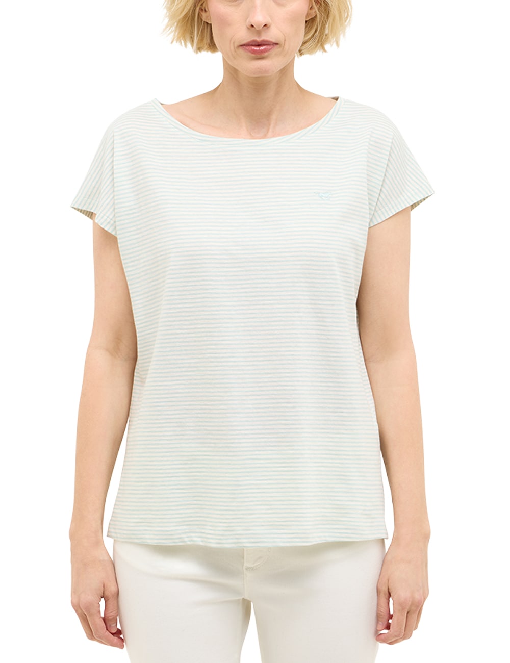MUSTANG Kurzarmshirt »Damen Style Lesley«