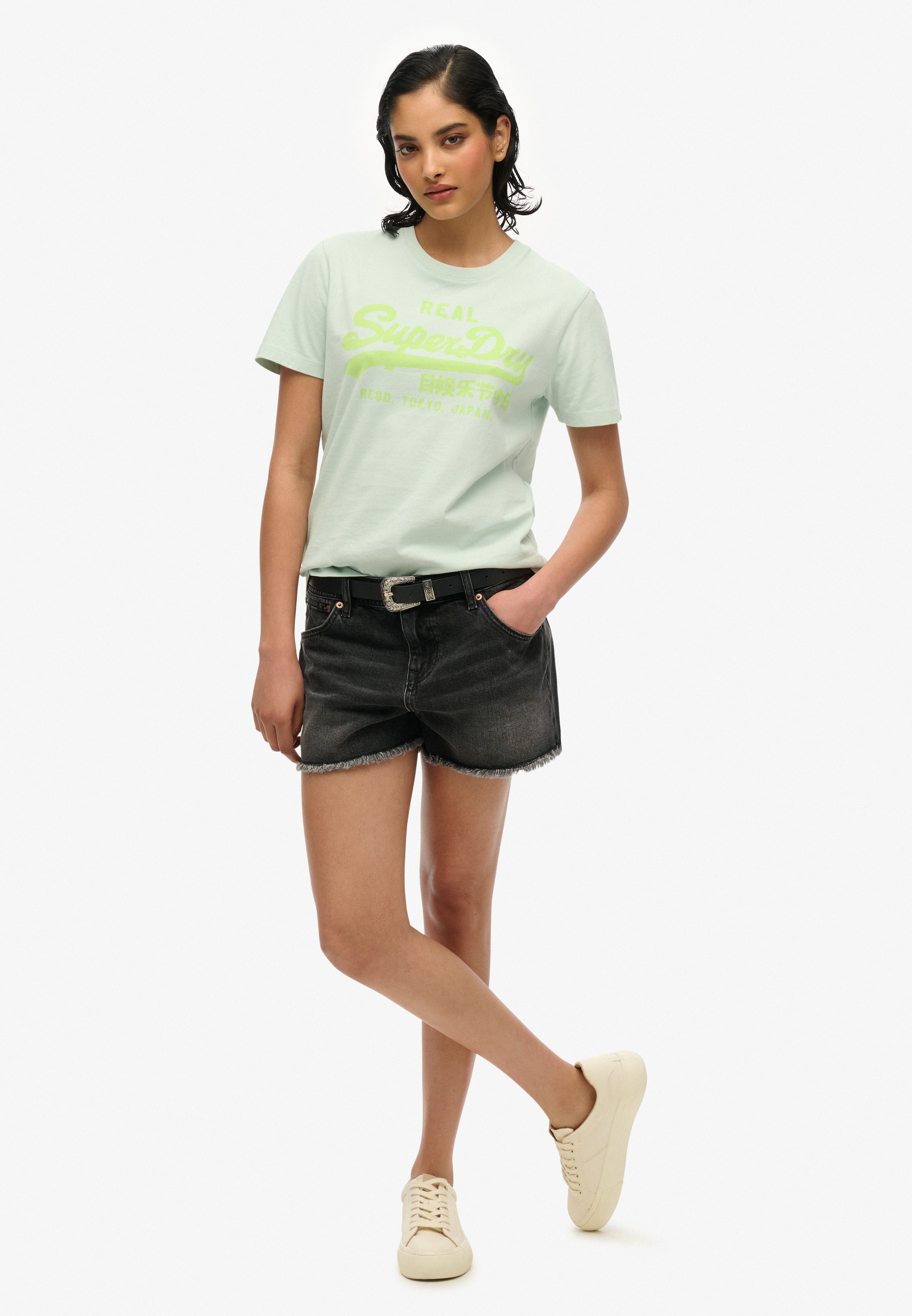Superdry Kurzarmshirt »VL NEON SLIM TEE«