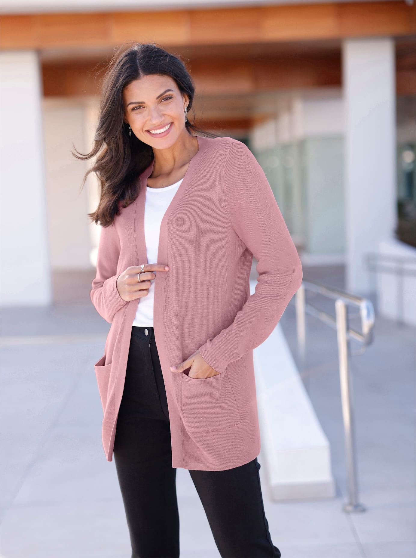 Classic Basics Strickjacke