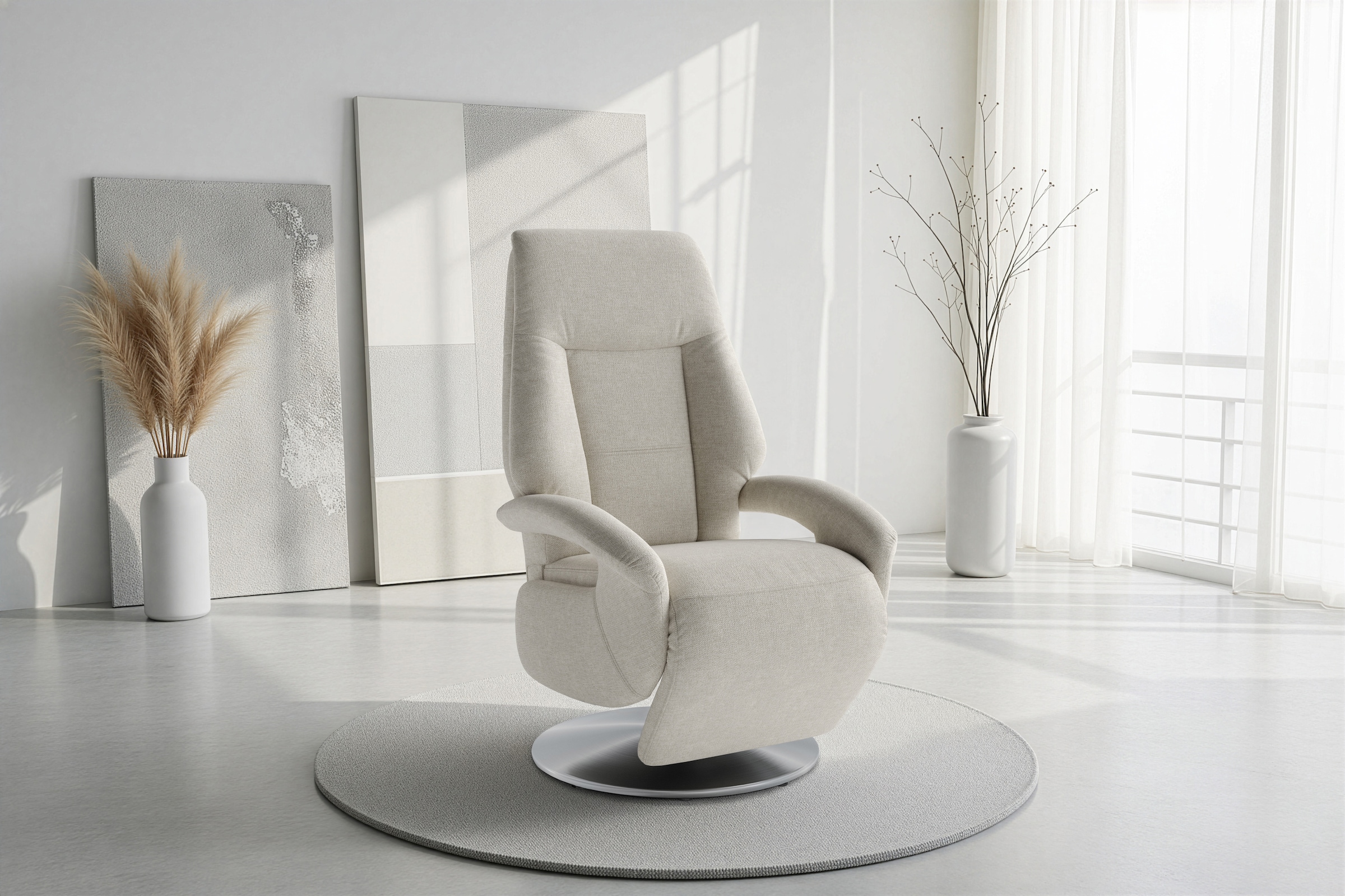 sit&more TV-Sessel "Enjoy" in Grösse S, oder M, oder L, wahlweise mit Motor und Aufstehhilfe