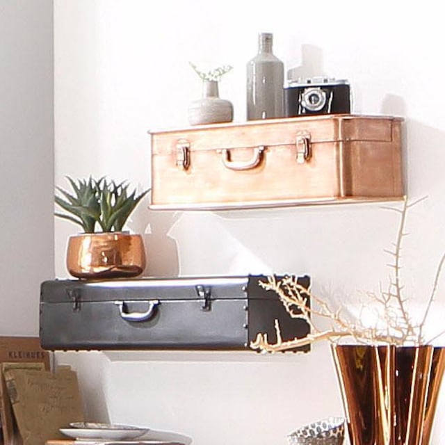 HOFMANN LIVING AND MORE Wanddekoobjekt »Koffer« bequem kaufen