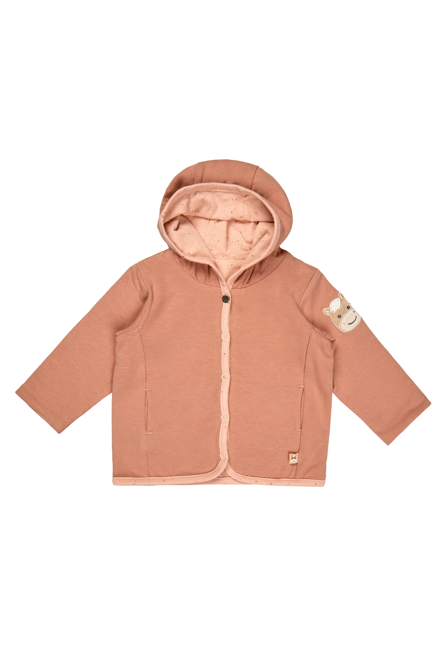 Sterntaler® Sweatjacke »Babyjacke zum Wenden Sunny«