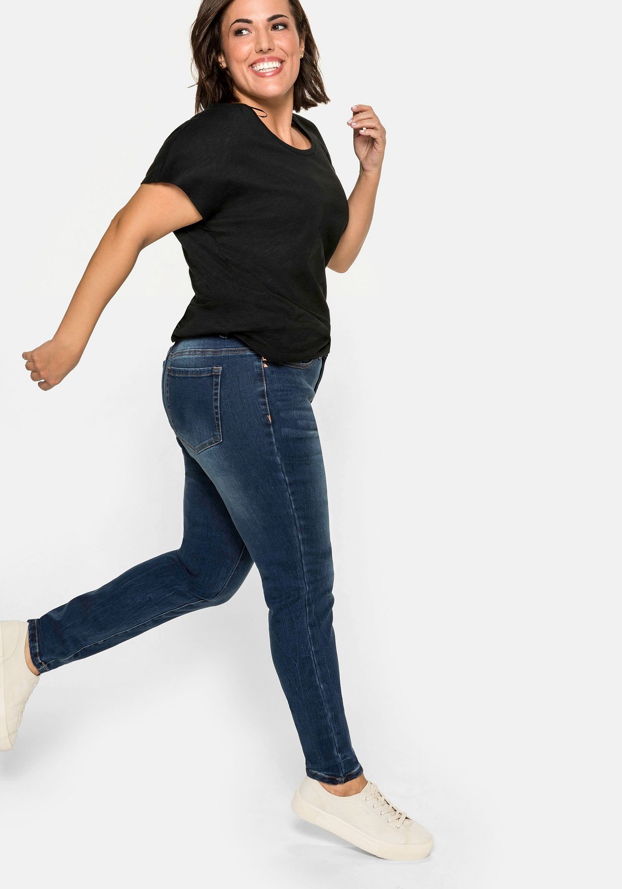 Sheego Stretch-Jeans »Jeans Skinny mit Bodyforming-Effekt«