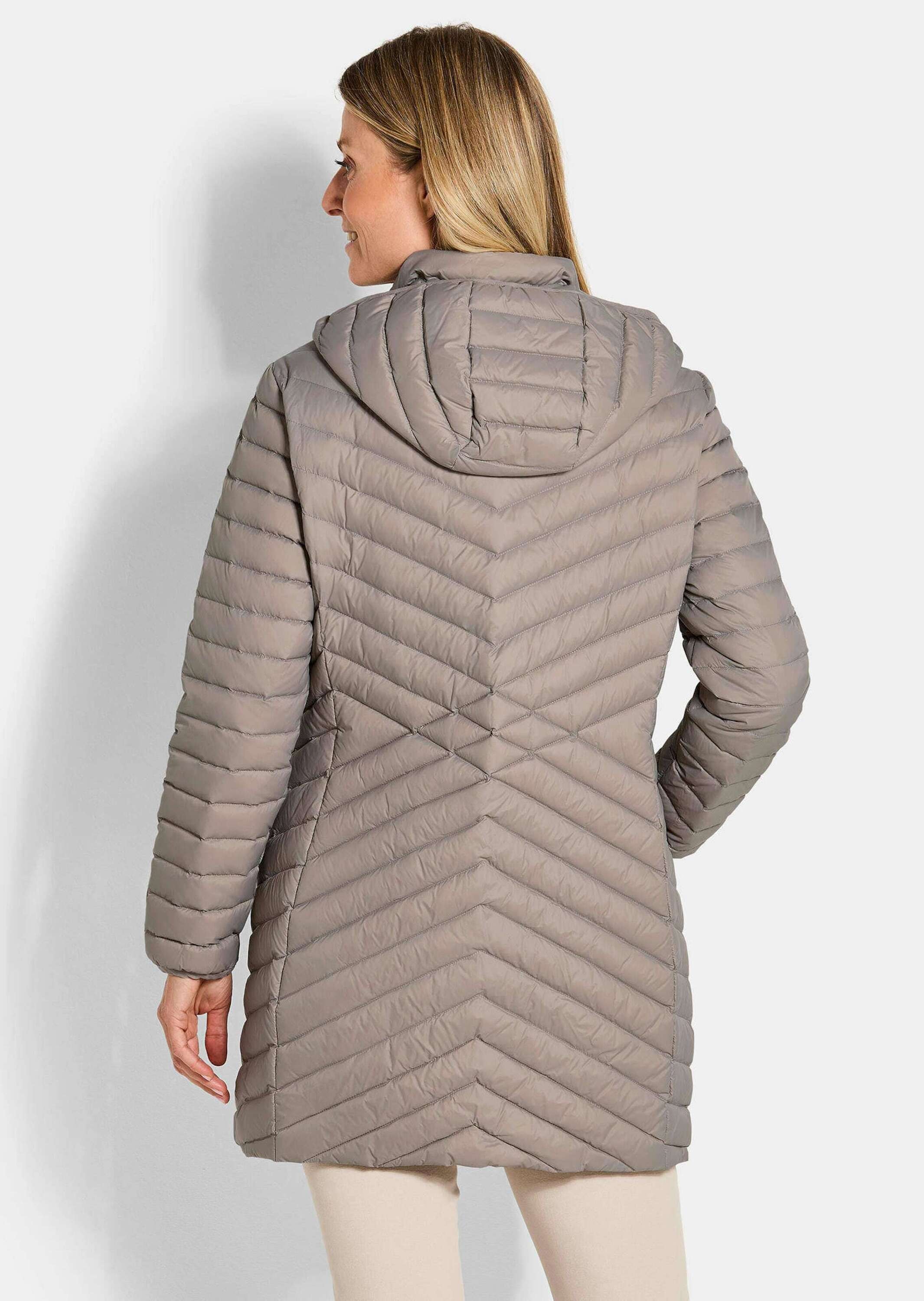 GOLDNER Winterjacke »Daunenmantel mit femininer Steppung«