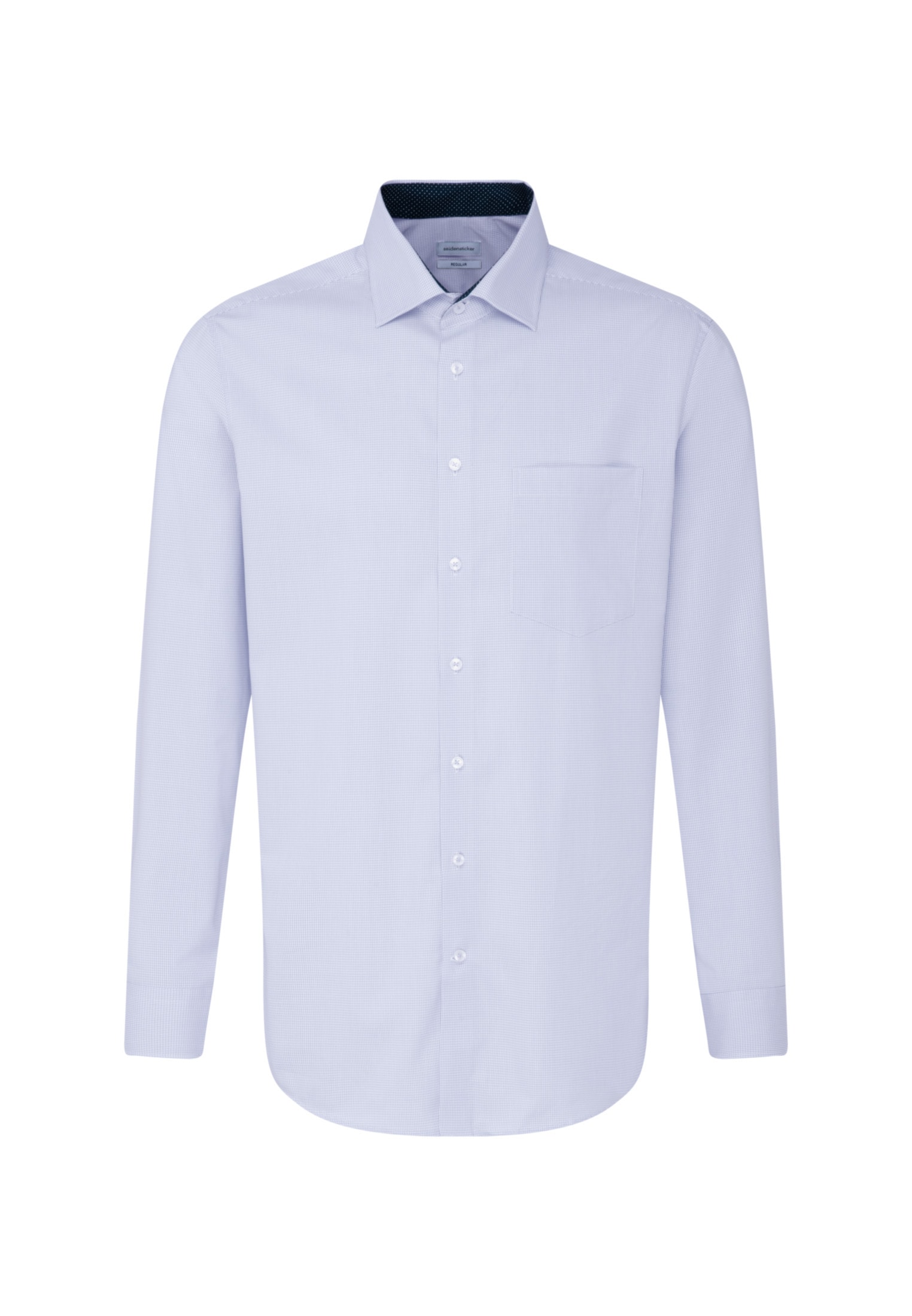 seidensticker Businesshemd »Schwarze Rose« Regular 1/1 Kentkragen Karo