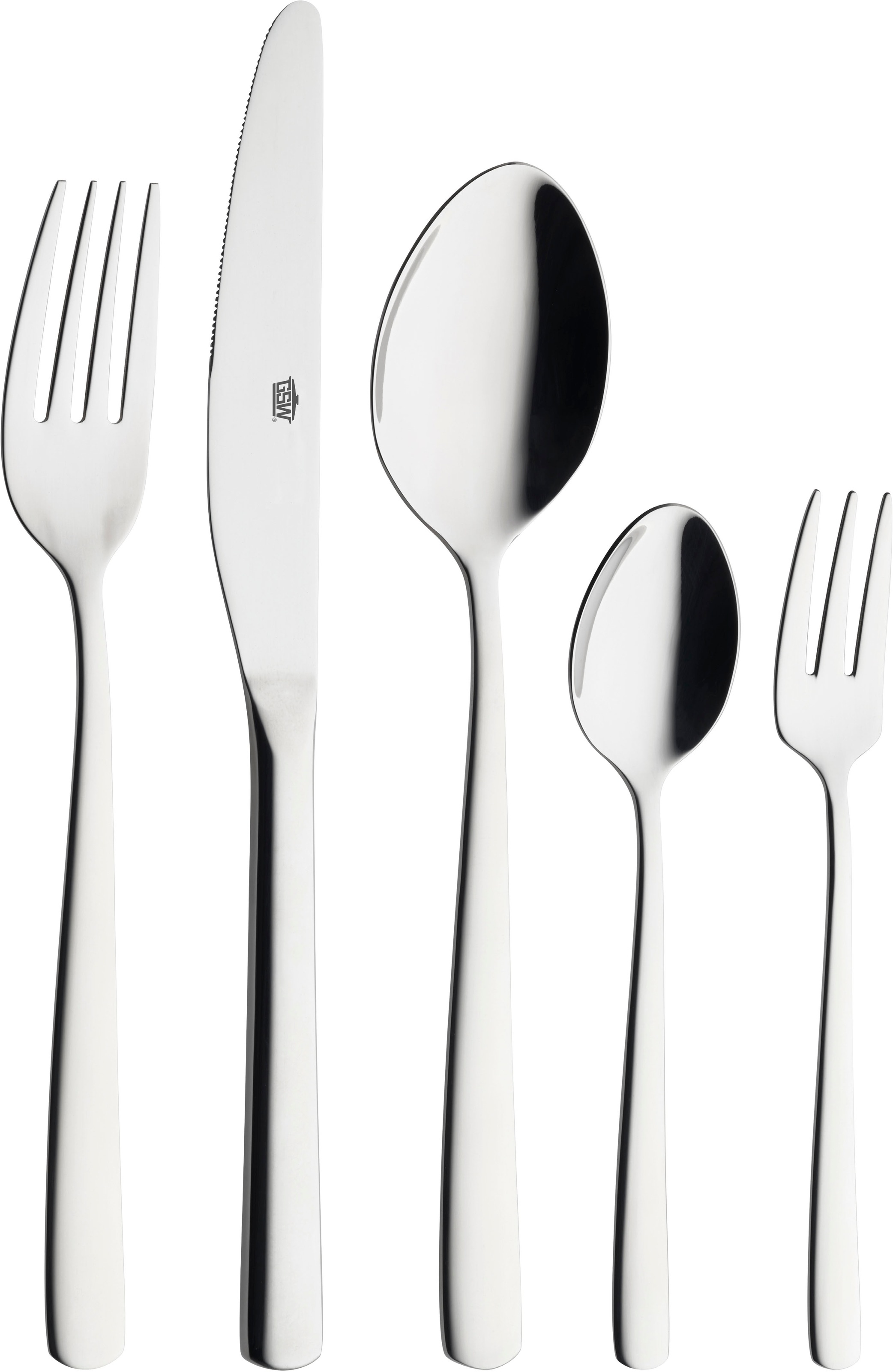 GSW Besteck-Set "GSW" Besteck-Set im zeitlosen und klassischen Design für alle Anlässe