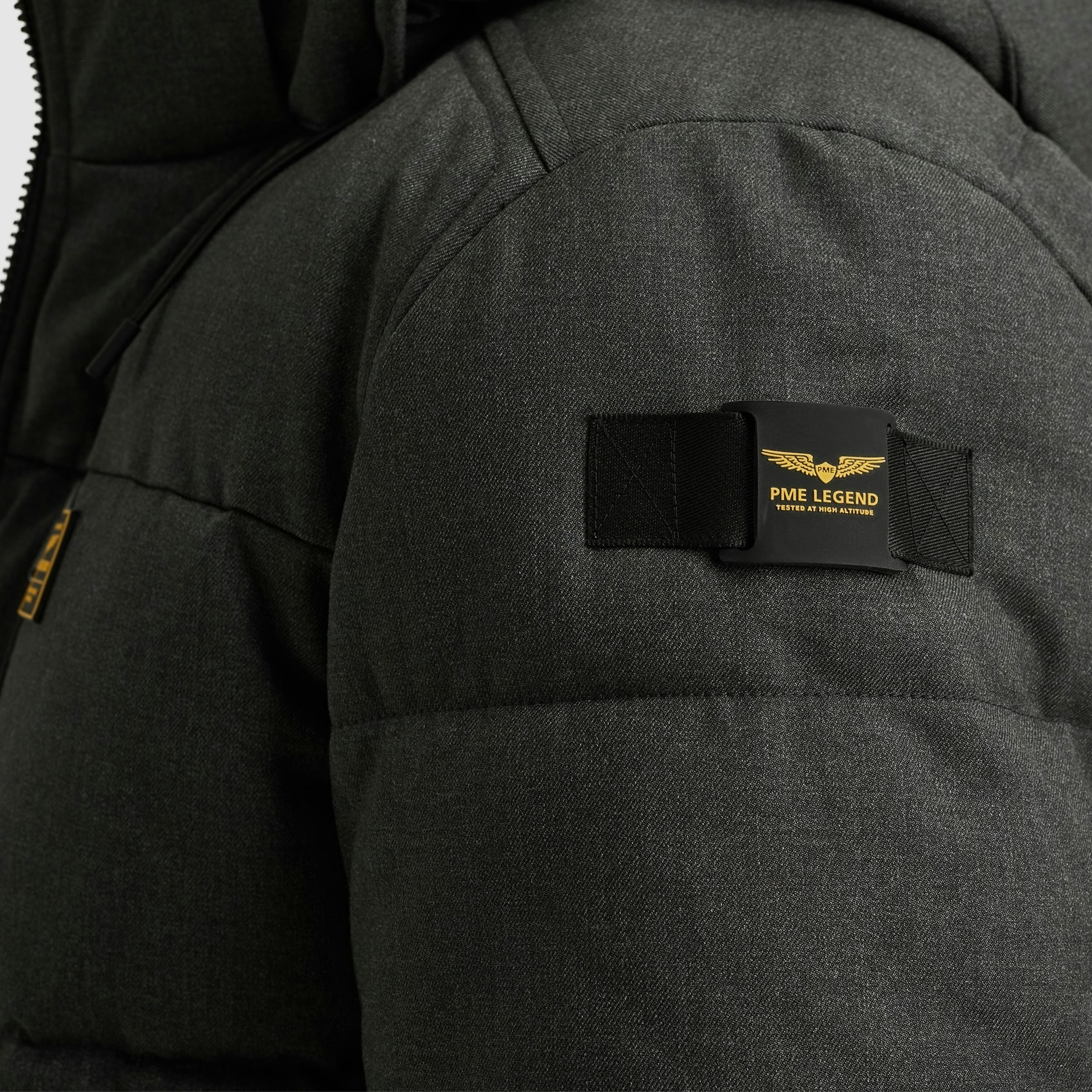 PME LEGEND Steppjacke »YETCRAFT« mit Kapuze Verschließbare Eingriff-, Brust- und Innentasche