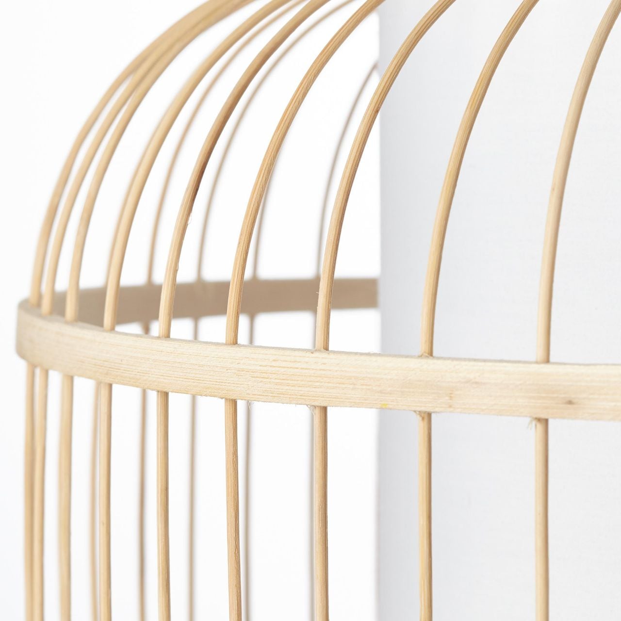 Brilliant Pendelleuchte »Bones«, 1 flammig, Leuchtmittel E27 | ohne Leuchtmittel, Hängelampe 40cm natur/weiß