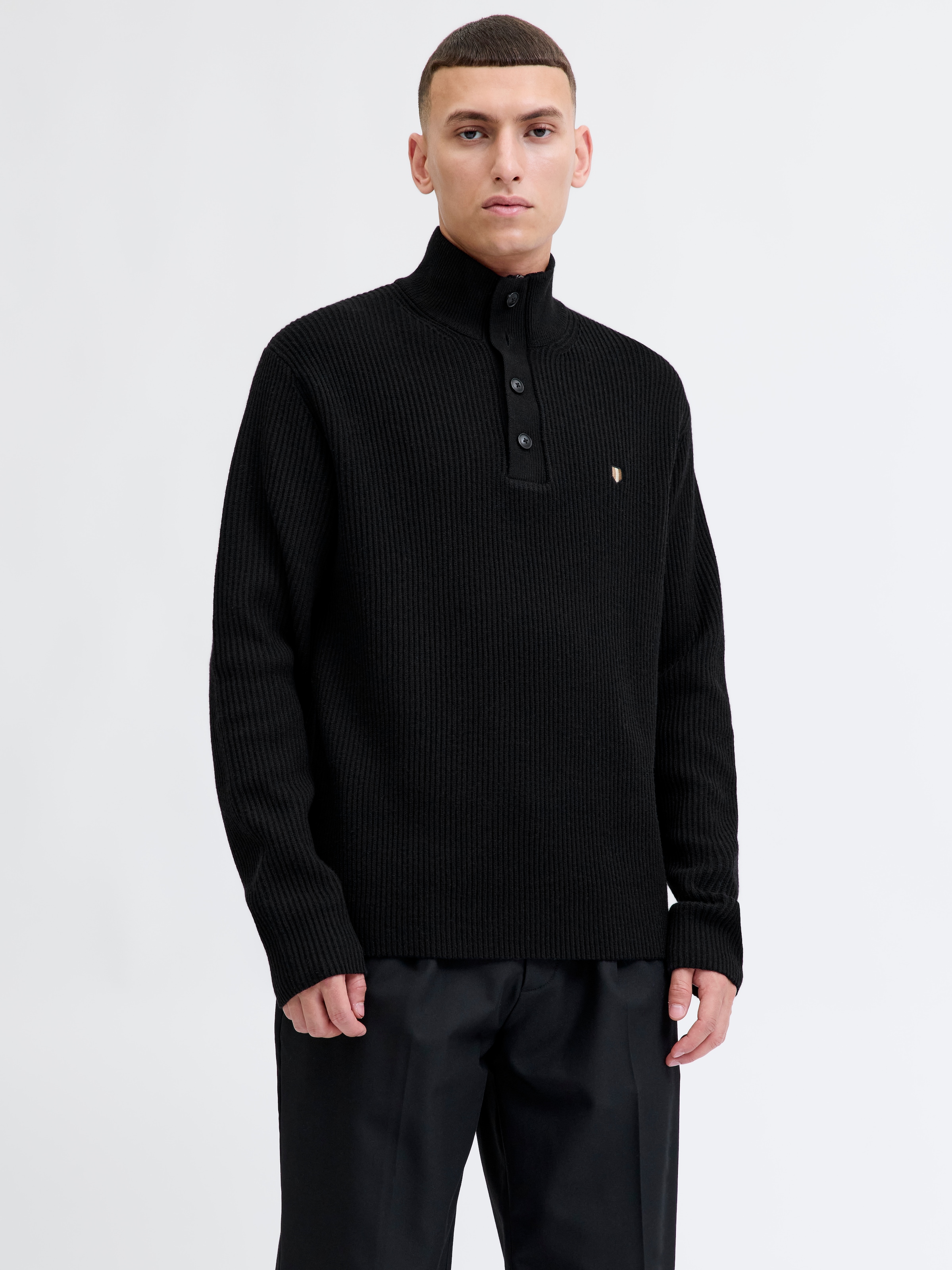 Jack & Jones Strickpullover »JPRBLURICHARD KNIT HIGH NECK«