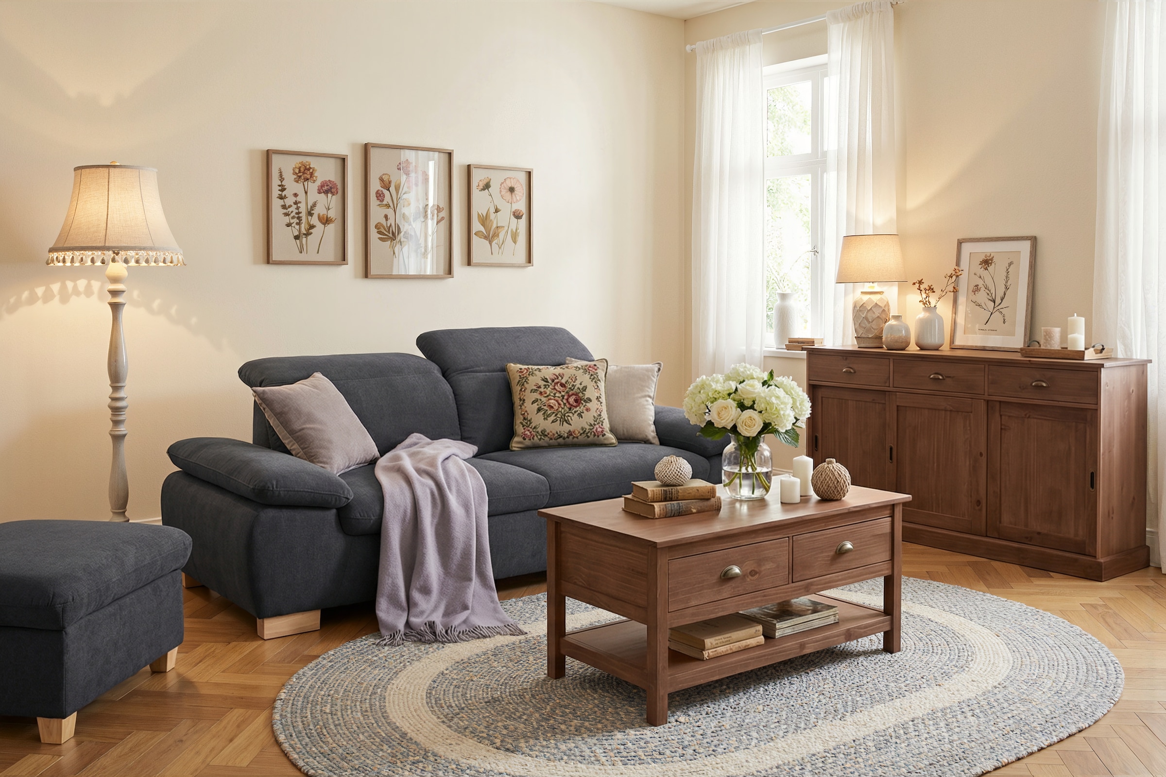 Home affaire 2,5-Sitzer »Bergamo Multifunktions-Couch, elegant und komfortabel« mit Armlehn-und Rückenfunktion, Federkern