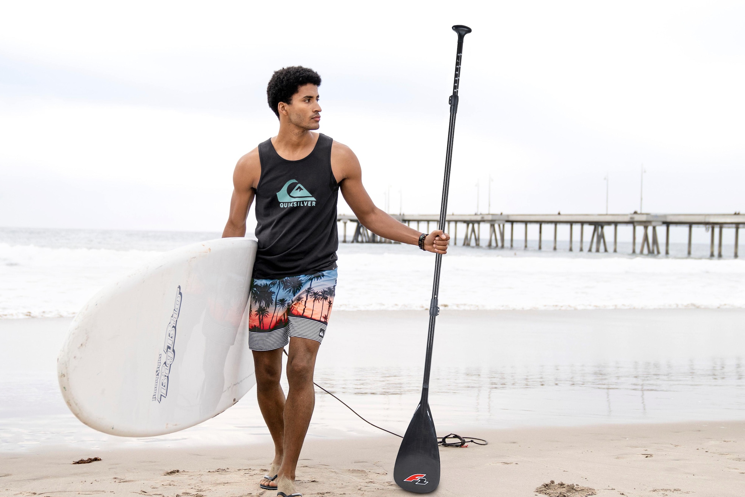 bei Paddle Carbon 3tlg« F2 »F2 Composite SUP-Paddel