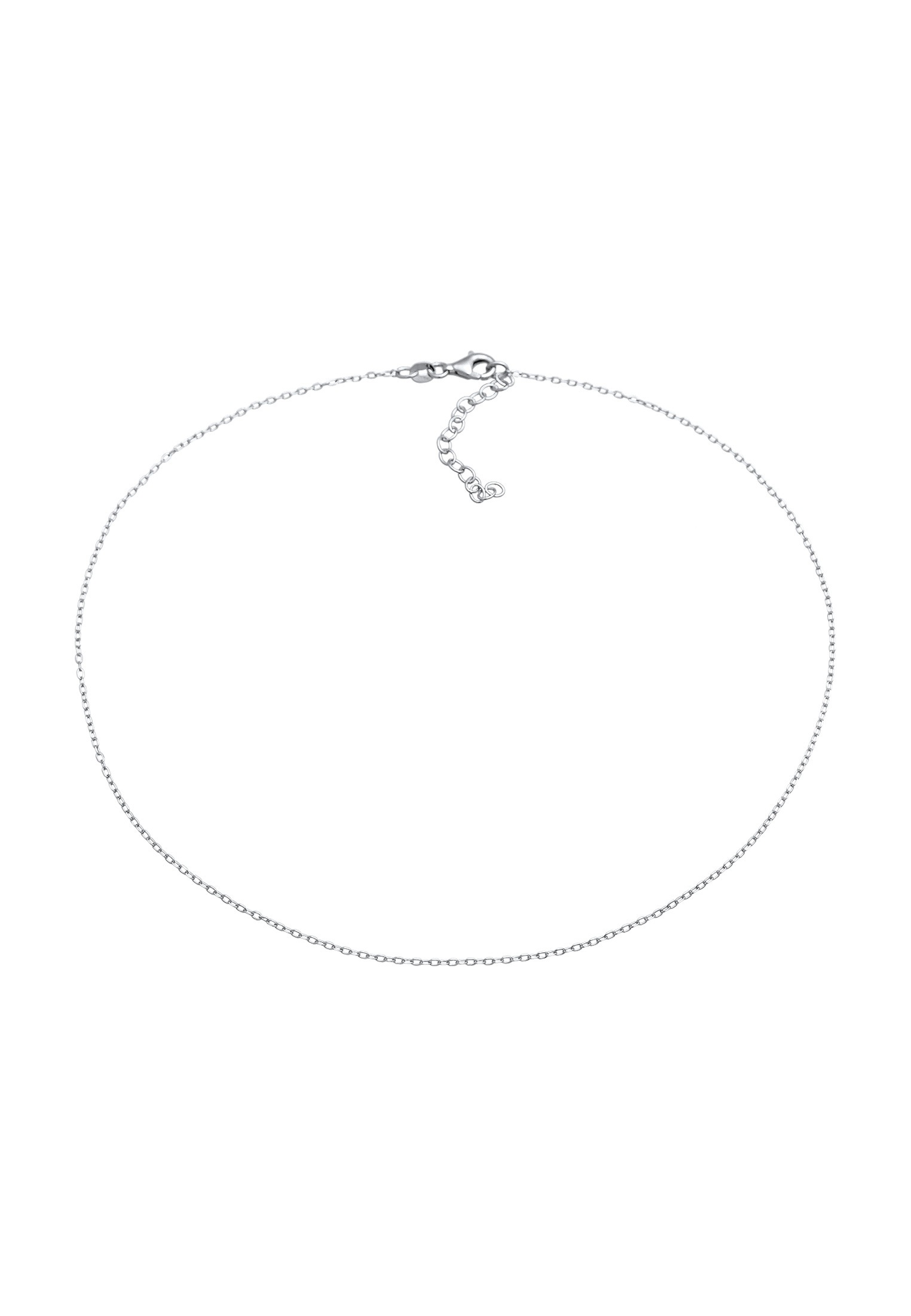 Elli Choker »Halskette Coker Gliederkette Basic 925 Sterling Silber«