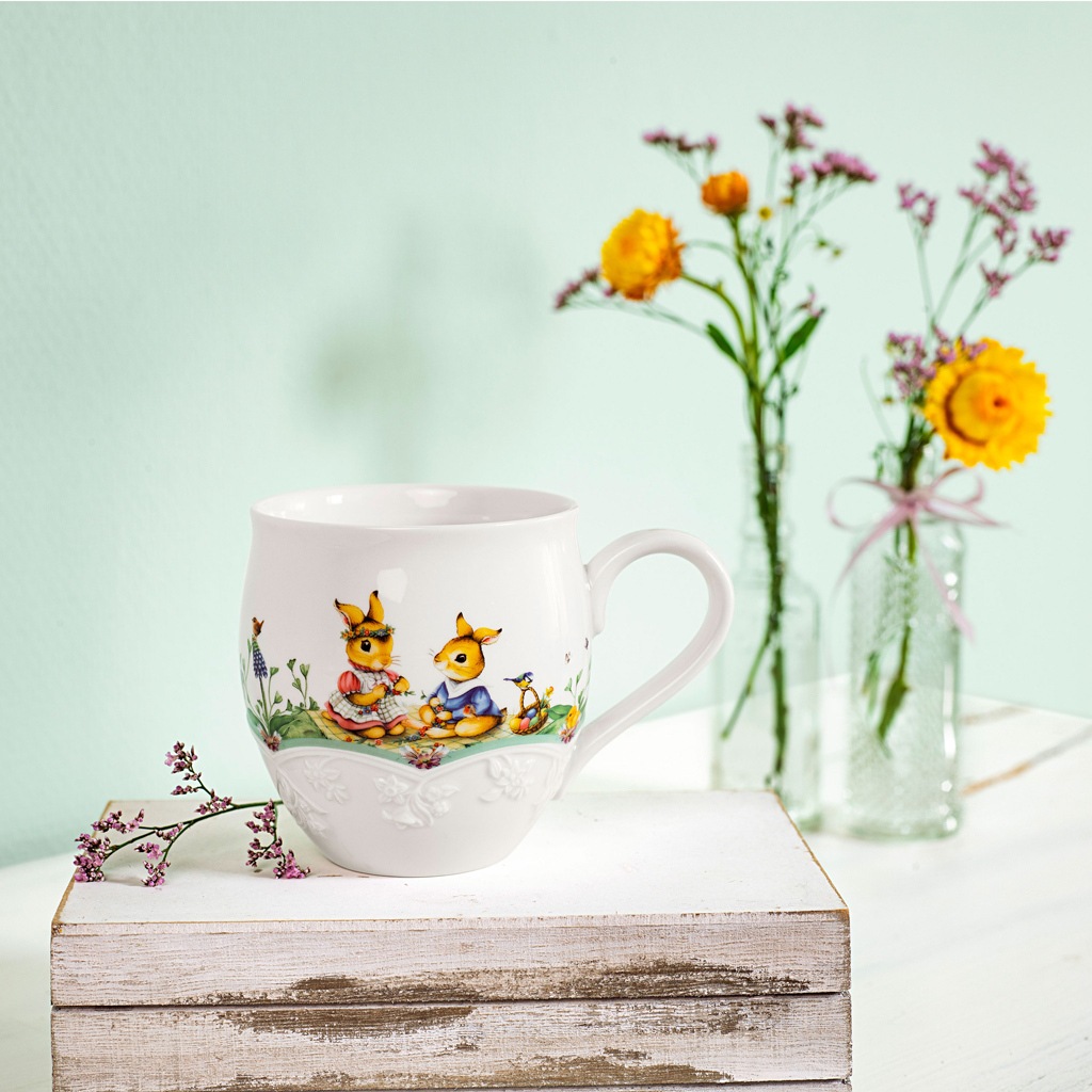 Villeroy & Boch Becher »Henkelbecher Spring Fantasy 0,5 l bunt«