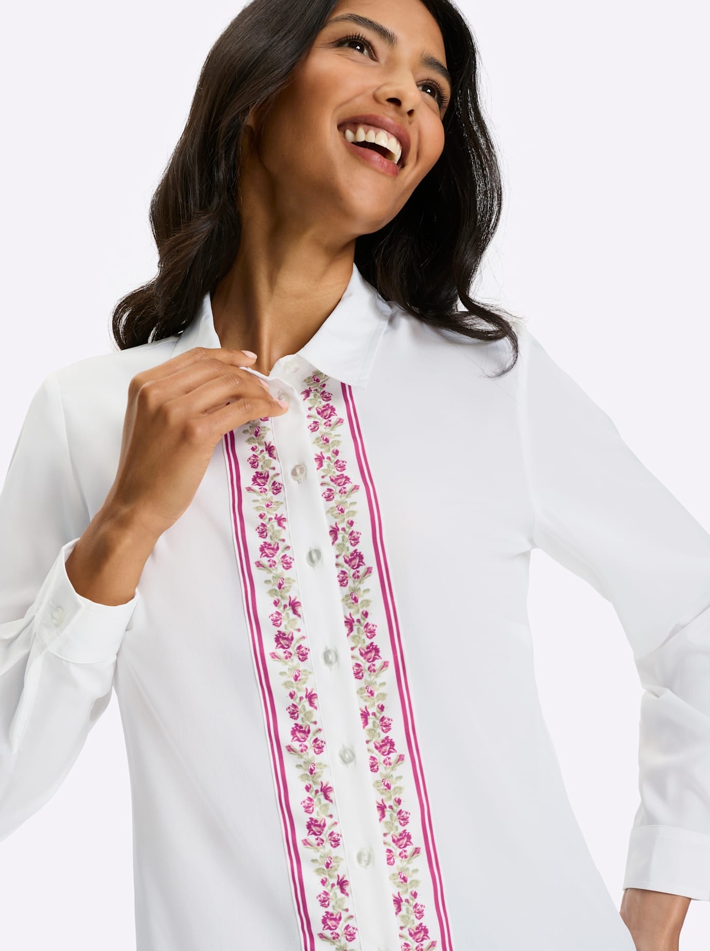 Classic Basics Trachtenbluse
