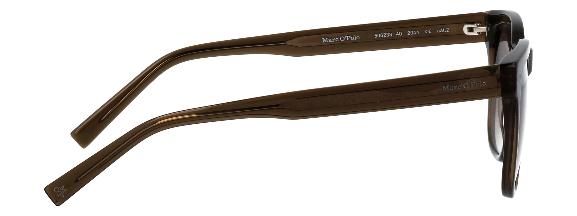 Marc O'Polo Sonnenbrille »Modell 506233« Form Karree/Soft, Logoschriftzug auf Bügel, Kunststofffassung