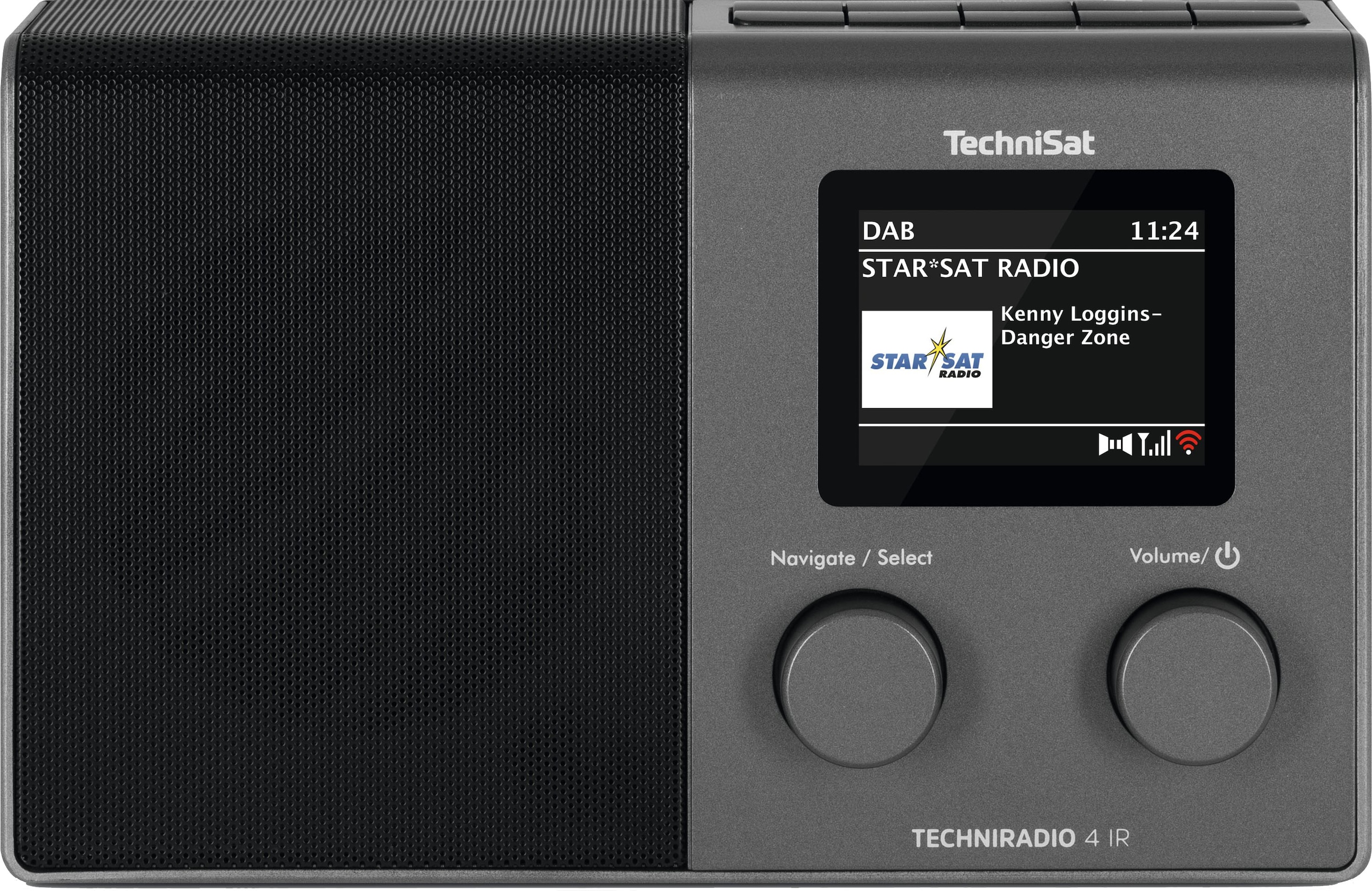 TechniSat Internet-Radio »TECHNIRADIO RDS-Digitalradio | (DAB+) ➥ kompaktes«, mit UNIVERSAL Garantie 4 Jahre 3 XXL (WLAN Internetradio-UKW IR 3 W)