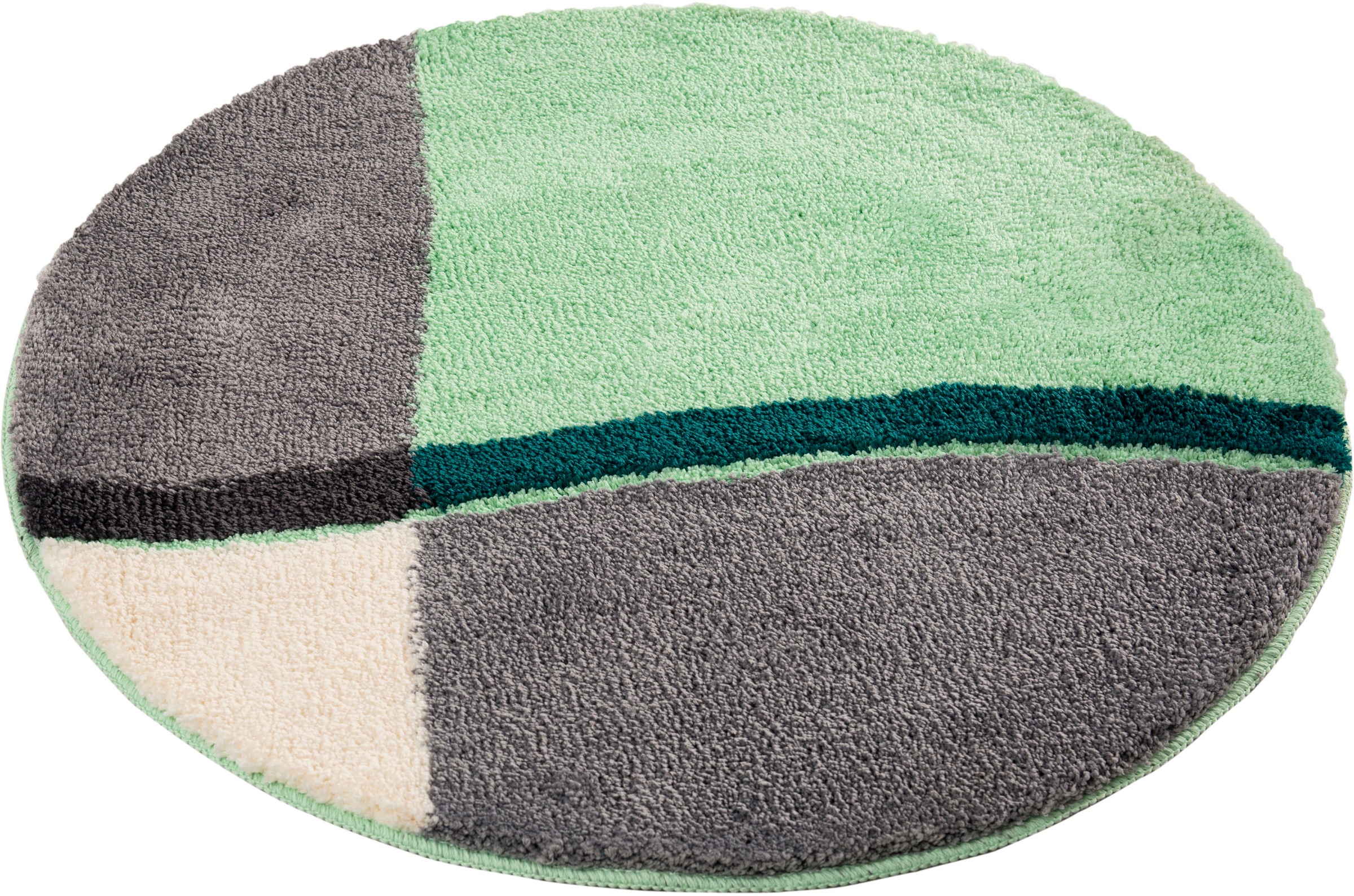 my home Badematte »Belio«, rutschhemmend beschichtet, fußbodenheizungsgeeignet-schnell trocknend-strapazierfähig, Badematte, Badteppich, Badematten auch als 2 tlg. Set erhältlich, bunt
