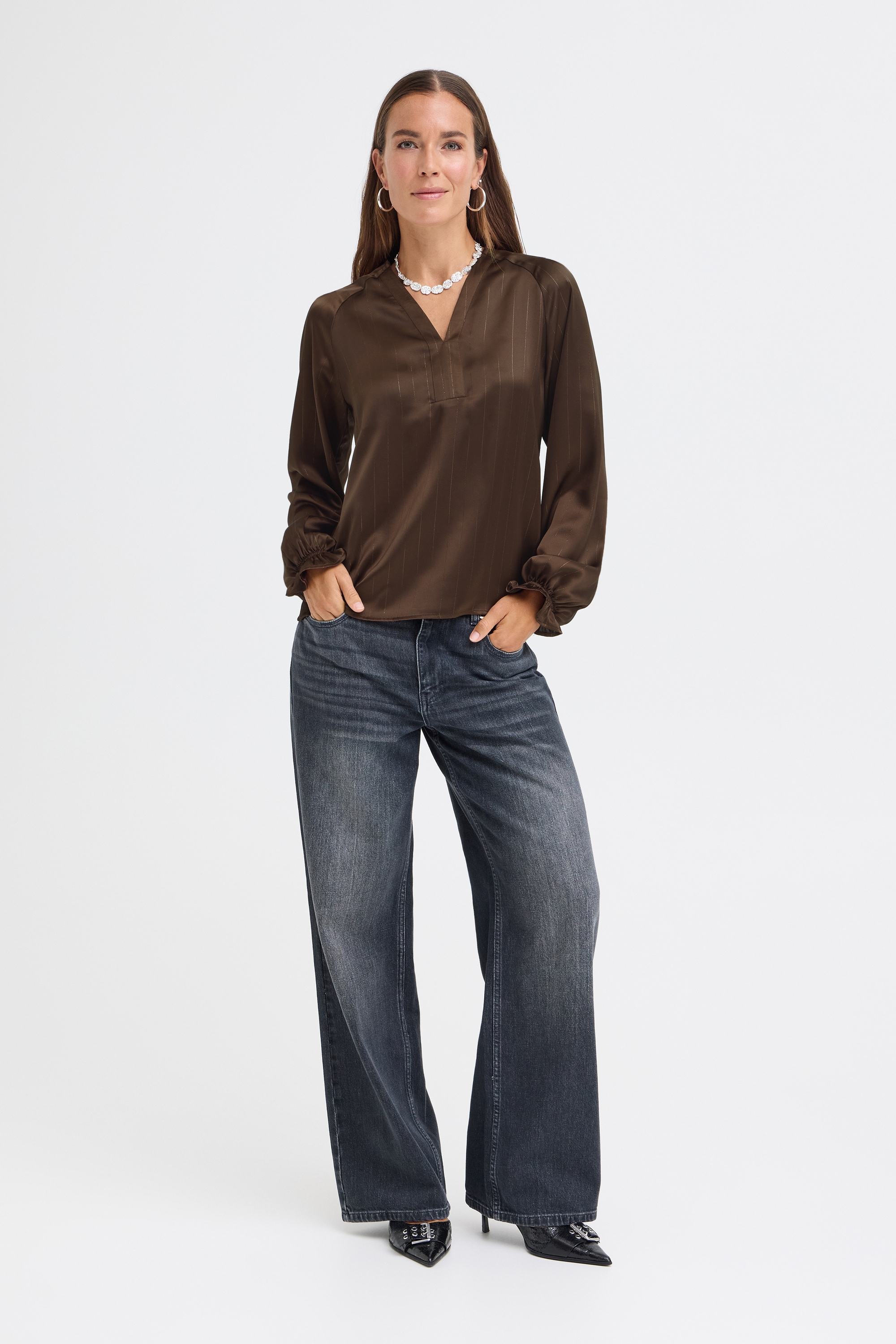Pulz Jeans Langarmbluse »Pulz Jeans Bluse langarm PZDOROTA«