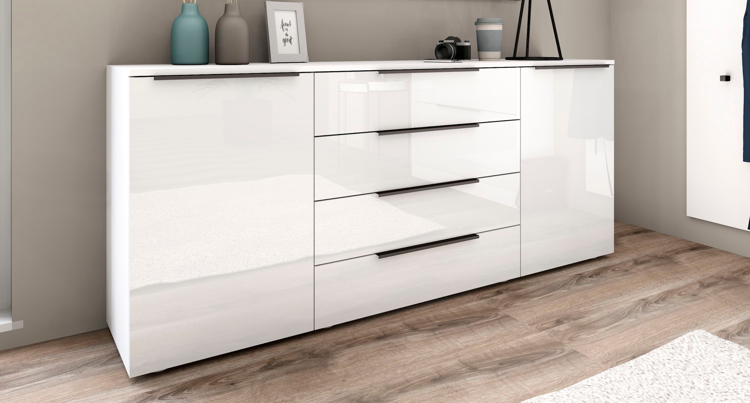 borchardt Möbel Sideboard »Tom«, Breite 166 cm