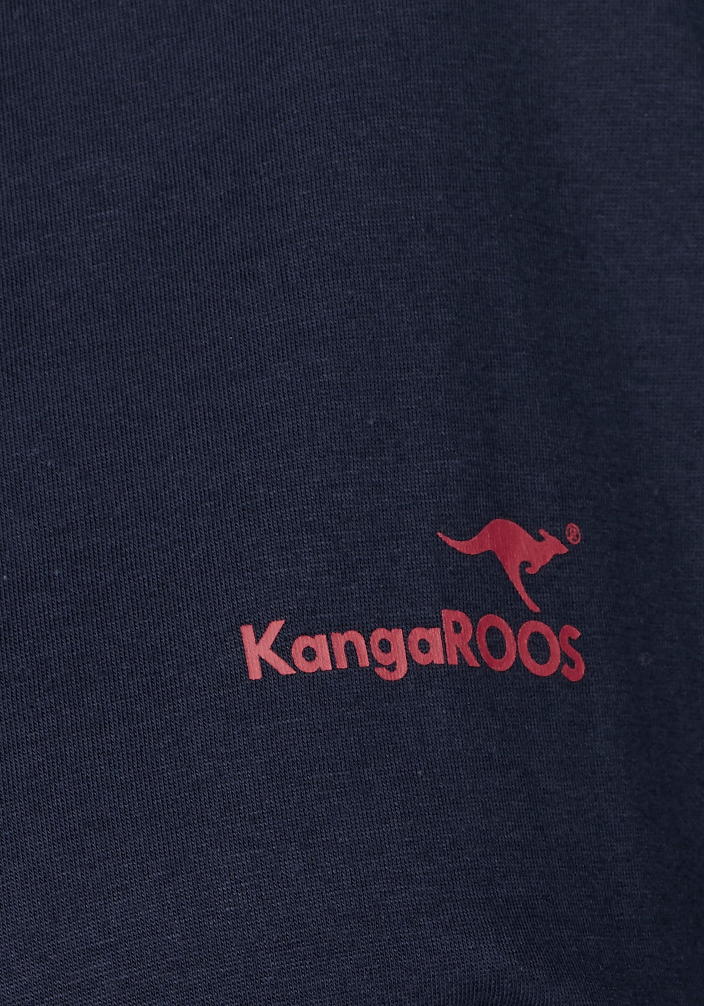 KangaROOS Jerseykleid, (Set, 2 tlg., mit T-Shirt), mit Stretchanteil