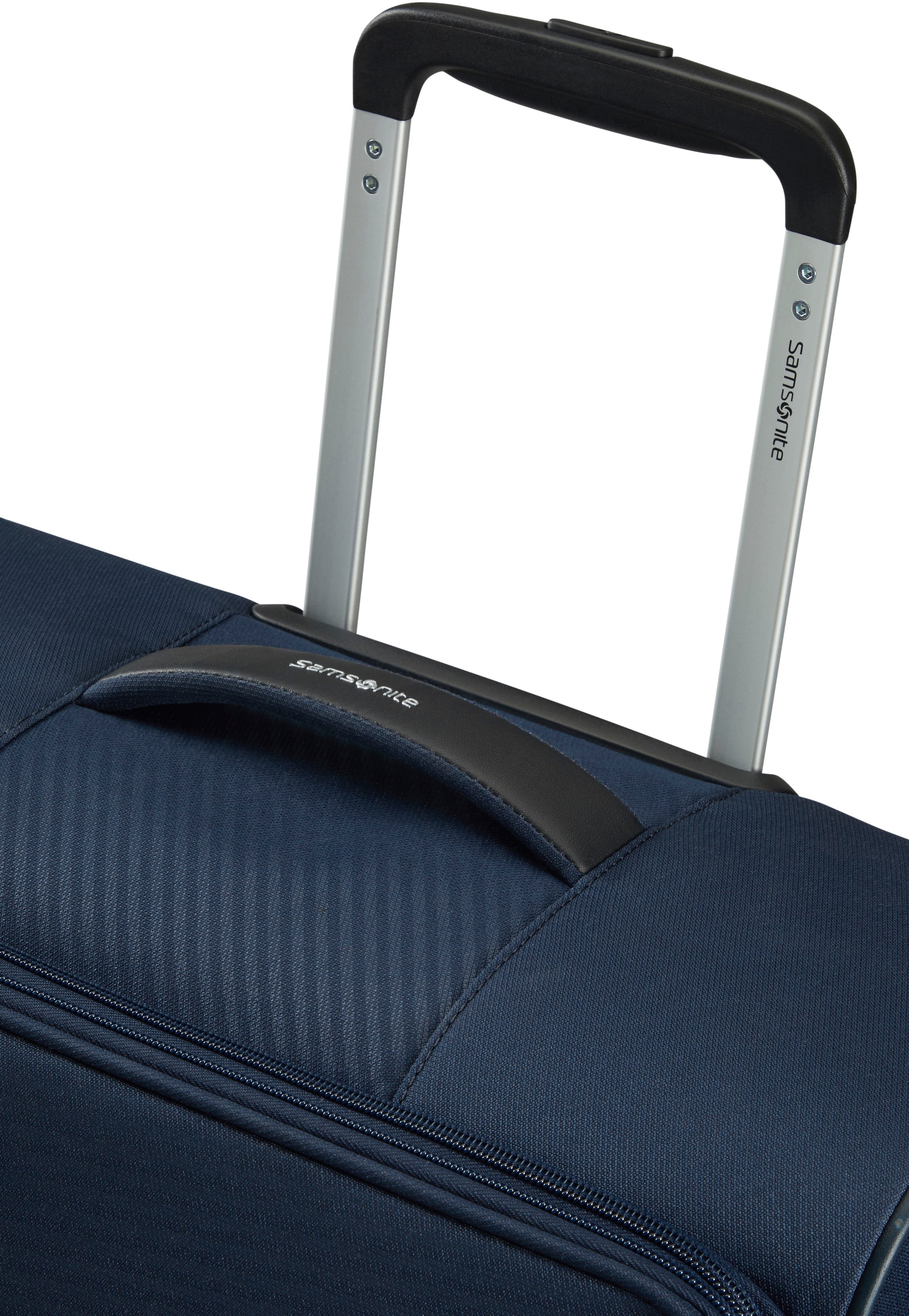 Samsonite Weichgepäck-Trolley »LITEBEAM, verschiedene Größen und Farben«, 4 Rollen, Reisekoffer Aufgabegepäck Trolley Volumenerweiterung bei M/L