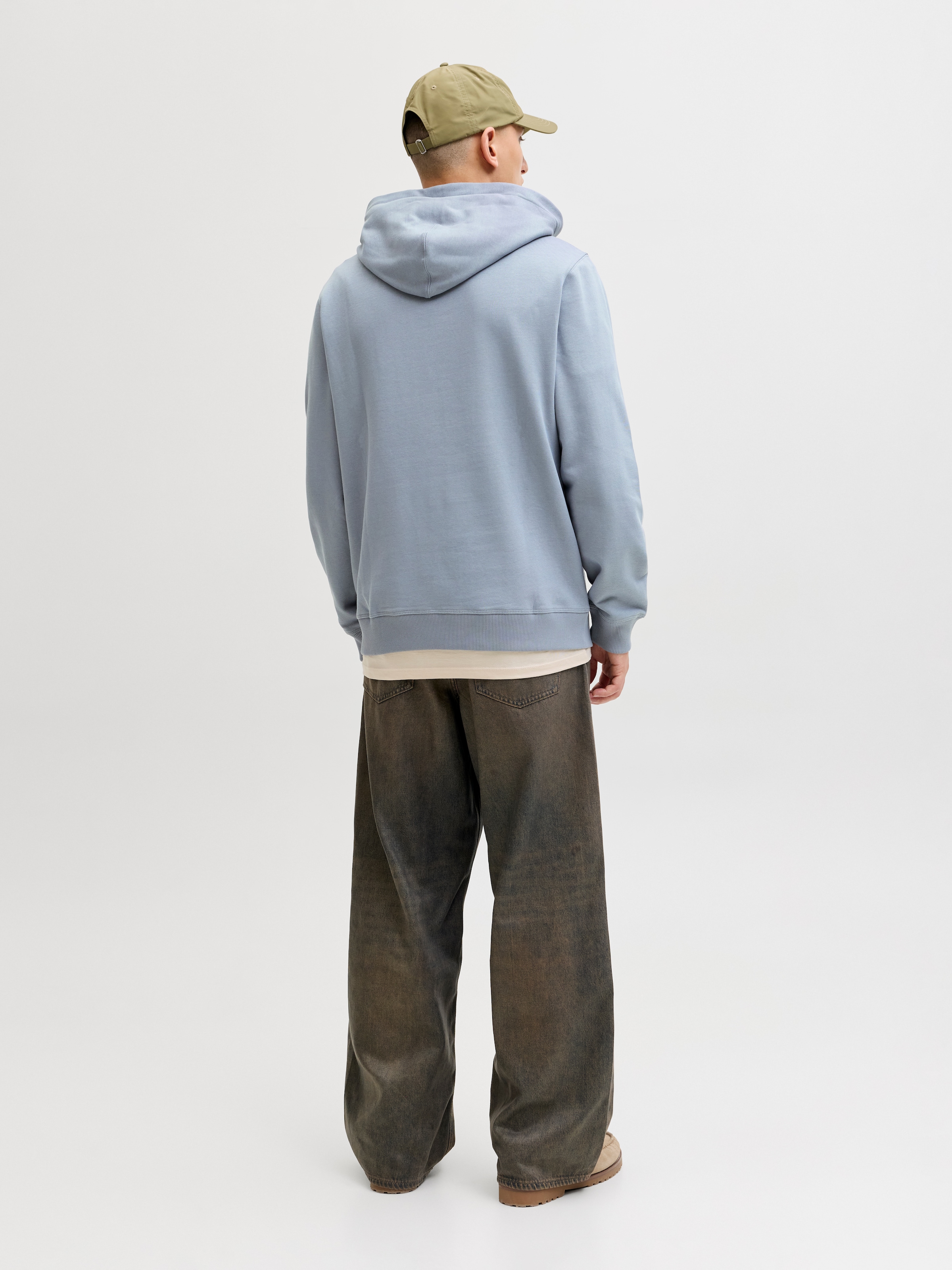 Jack & Jones Kapuzensweatshirt »JORNORREBRO EMB SWEAT HOOD NOOS«, mit Logo Print

