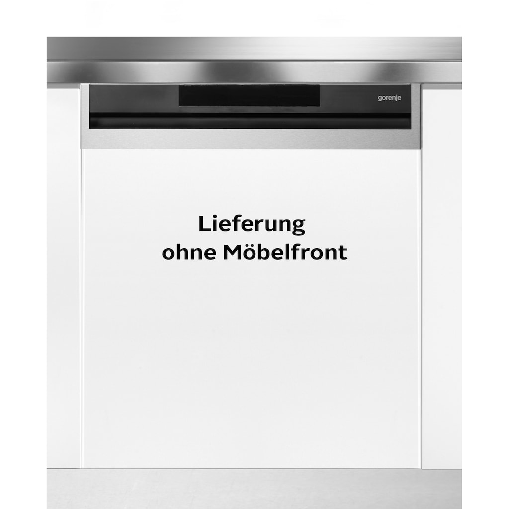 GORENJE teilintegrierbarer Geschirrspüler »GI661C60X«, GI661C60X, 16 Maßgedecke