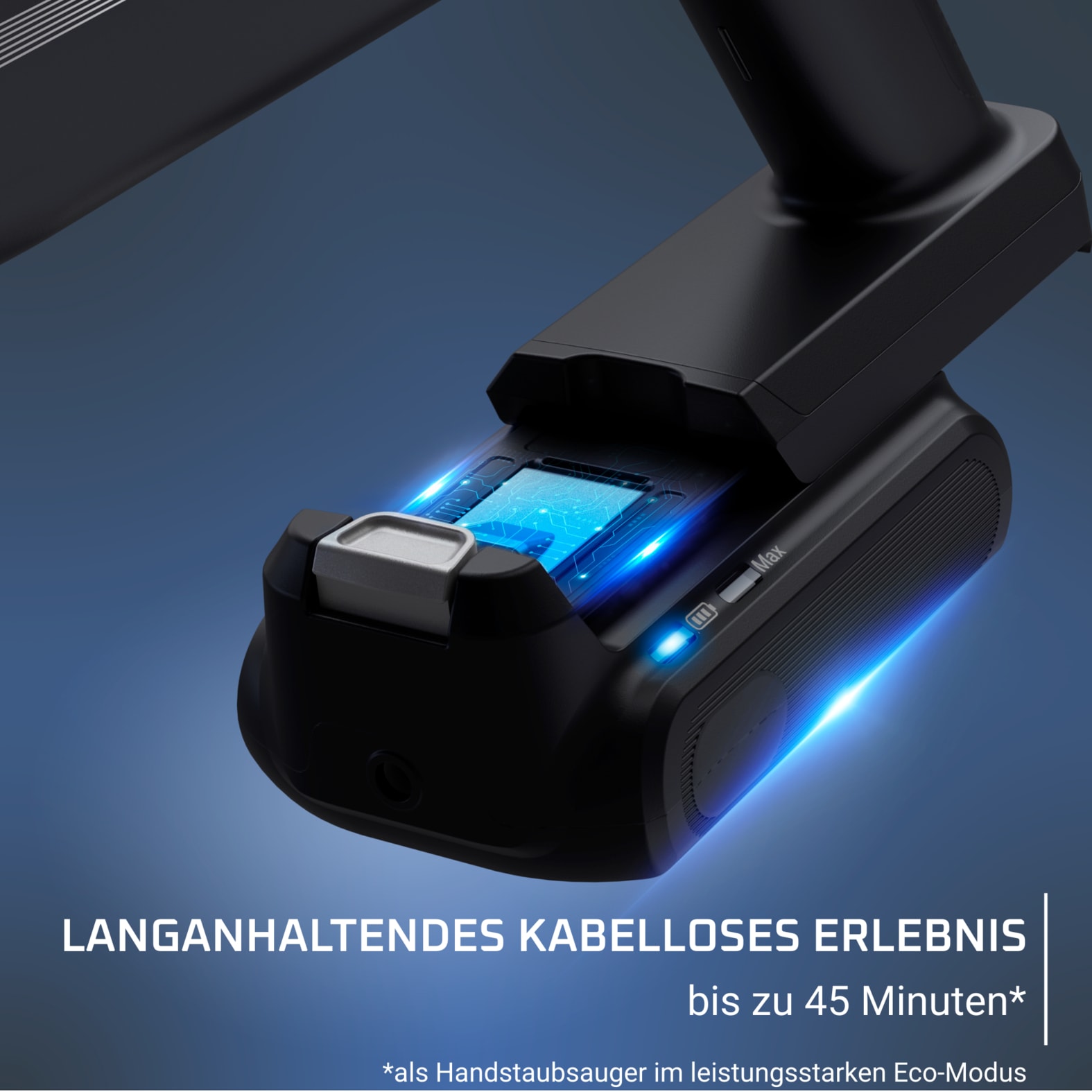 Rowenta Akku-Hand-und Stielstaubsauger »X-Pert 7.60, leistungsstarkes Reinigen, aussergewöhnlich leicht,«, kabellos, bis zu 45 Min. Laufzeit, langlebiger Akku, LED-Düse, RH6A31
