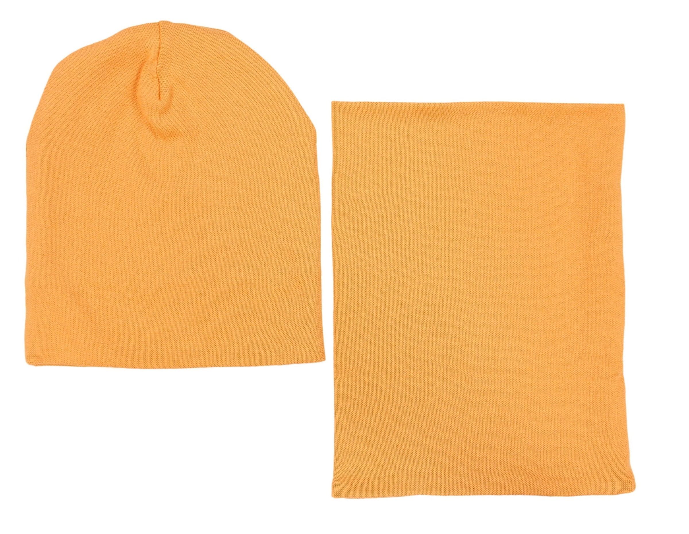 TupTam Beanie »Mütze Unisex Kinder Beanie Mütze Schlauchschal Set«